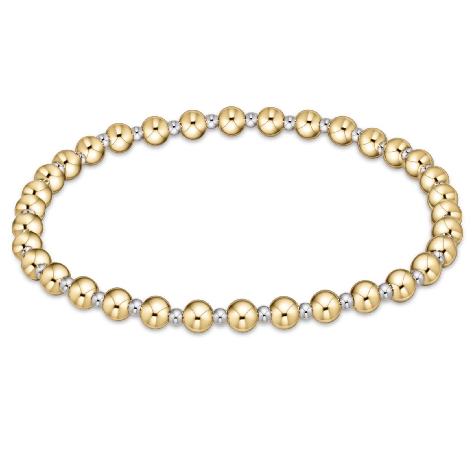 Enewton Mixed Metal Bracelet Grateful 4mm