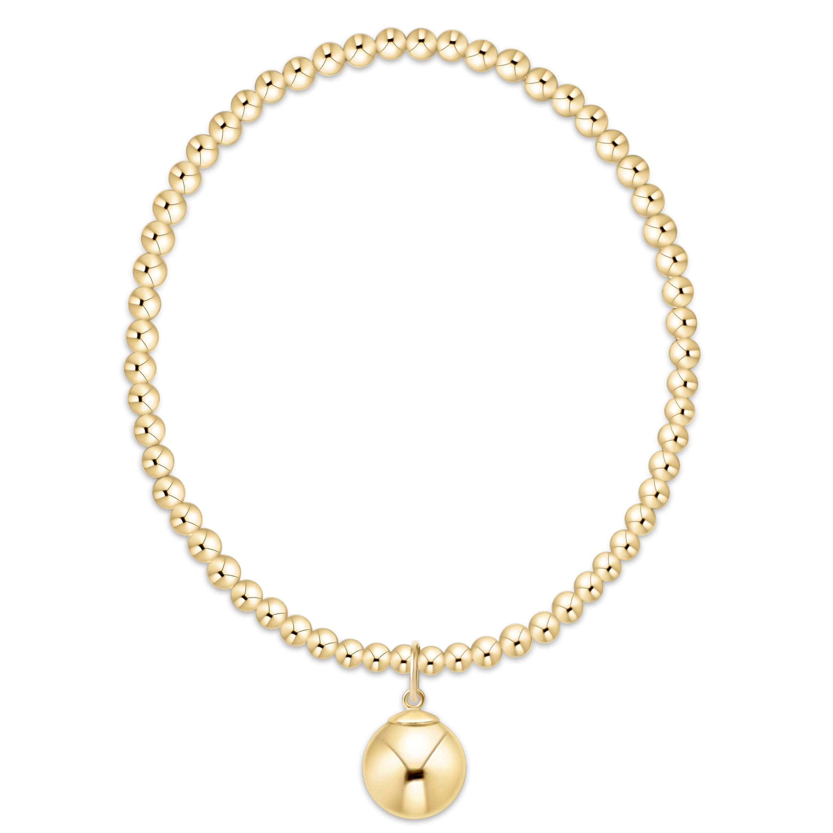 Enewton Classic Gold Bracelet ClassicGold10mmCharm 3mm