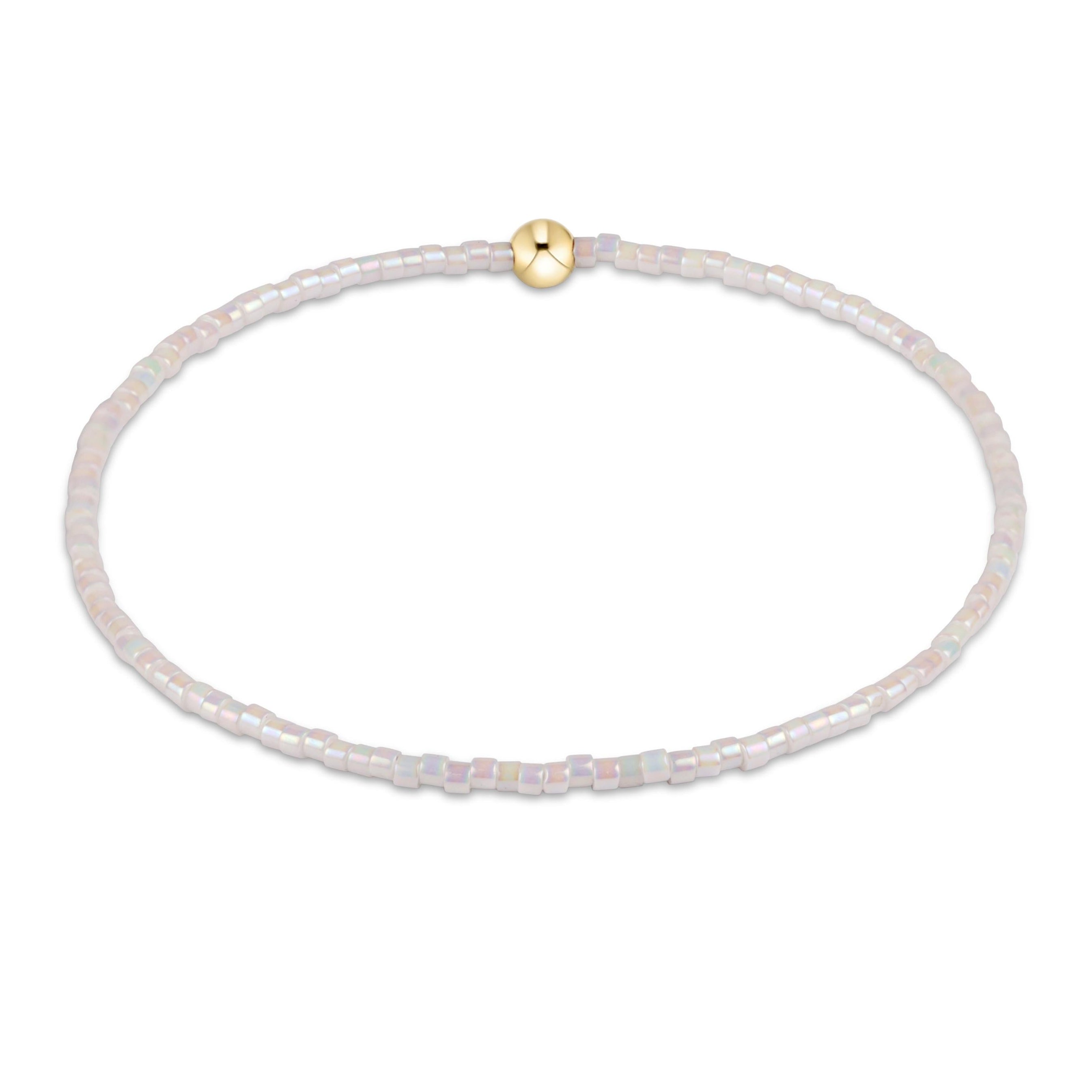 Enewton Hope Bracelet 2mm Classic Silky White