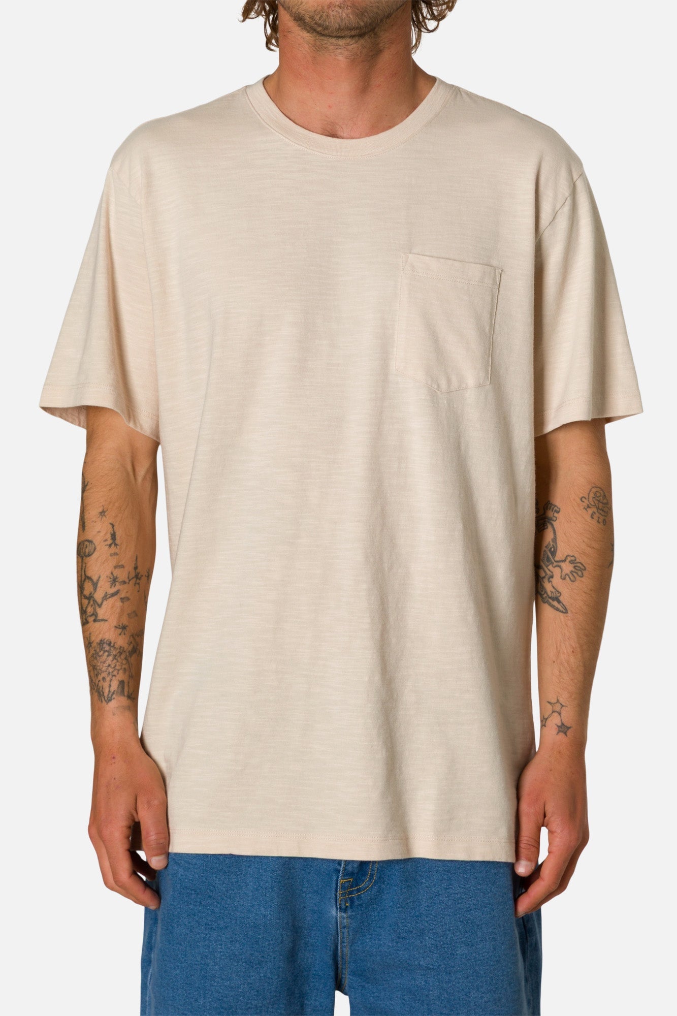 Katin Slub Base Tee ALPE-ALMOND PEACH L