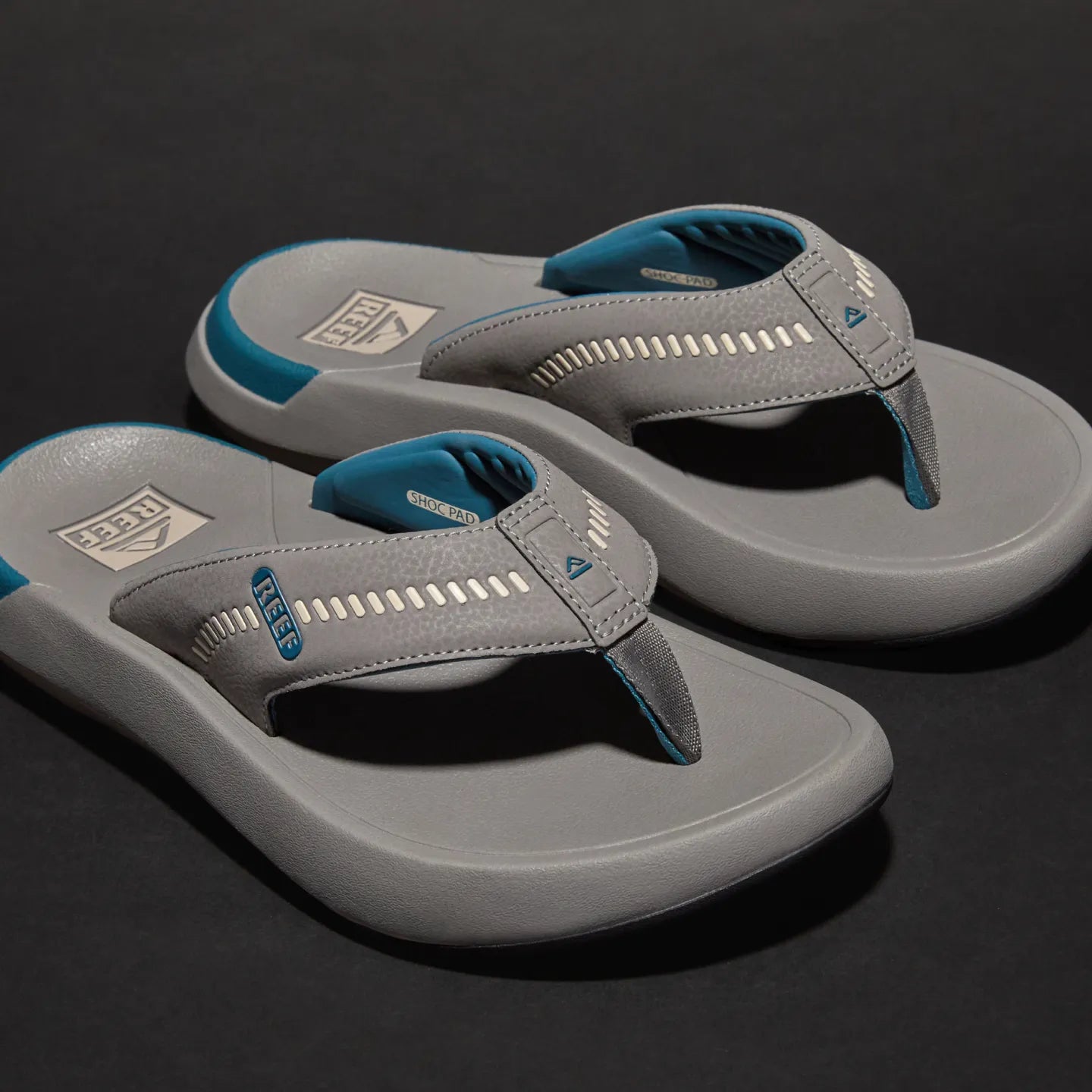 Reef Cruiser Mens Sandal Steel Grey-Blue 12
