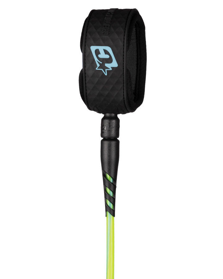Creatures of Leisure Reliance 2.0 Lite Duty Leash Pine Lime Twist Black 6ft0in