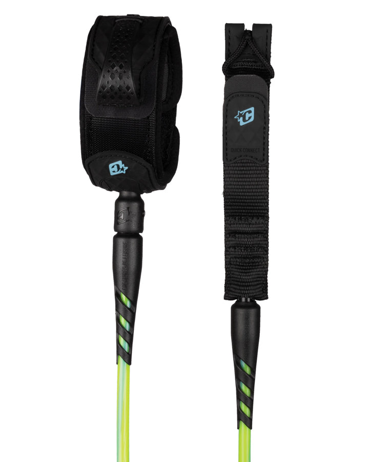 Creatures of Leisure Reliance 2.0 Lite Duty Leash Pine Lime Twist Black 6ft0in