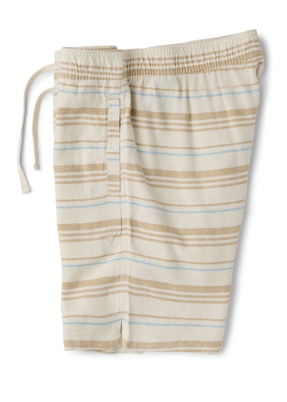 Vissla Grad Stripe 17" Elastic Linen Walkshort DKS-Dark Sand L