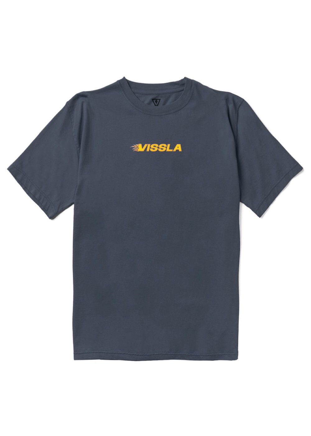 VISSLA Centered Organic Tee Short Sleeve Shirt MID XL