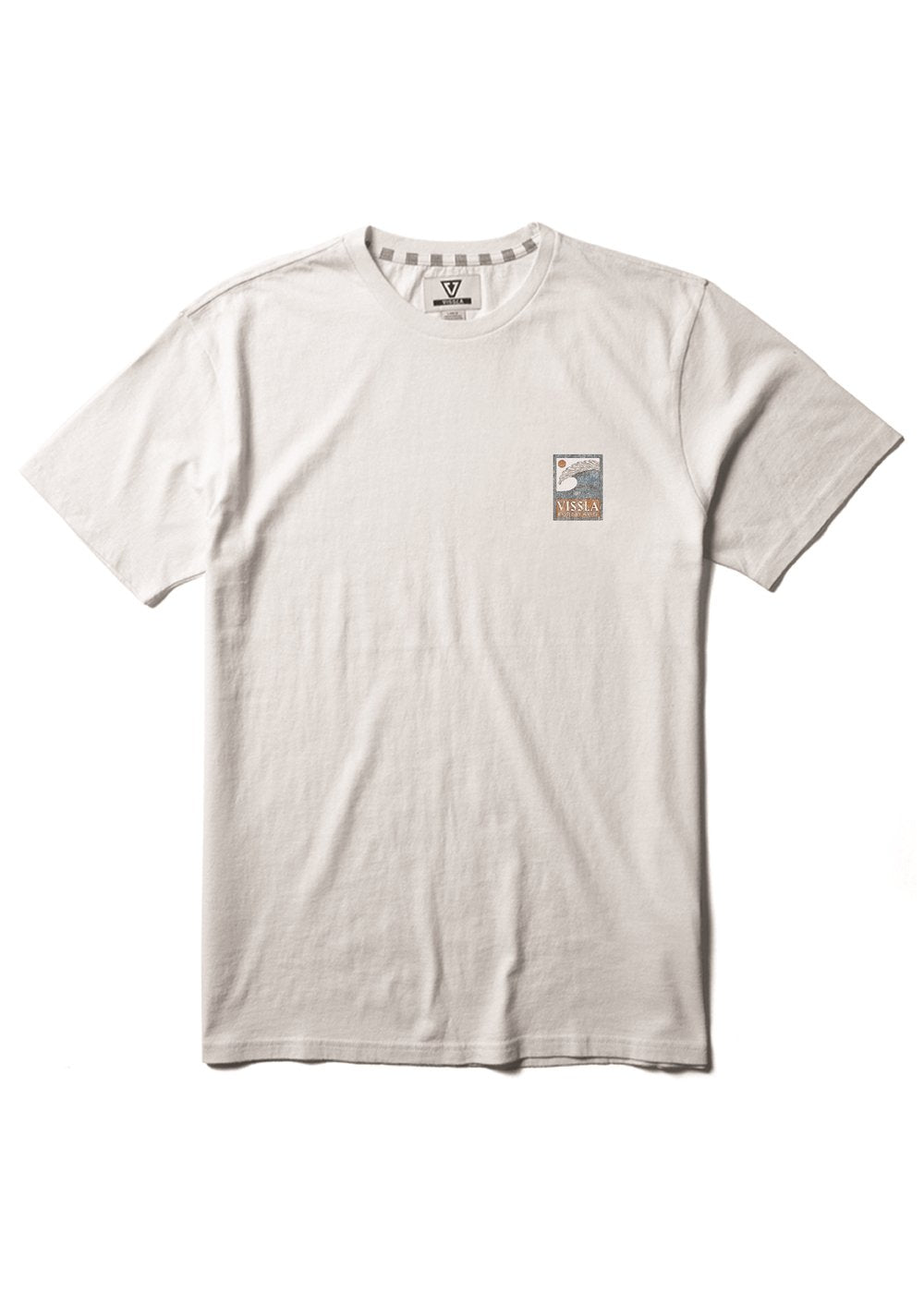VISSLA Peaky SS Tee-WHT White XXL