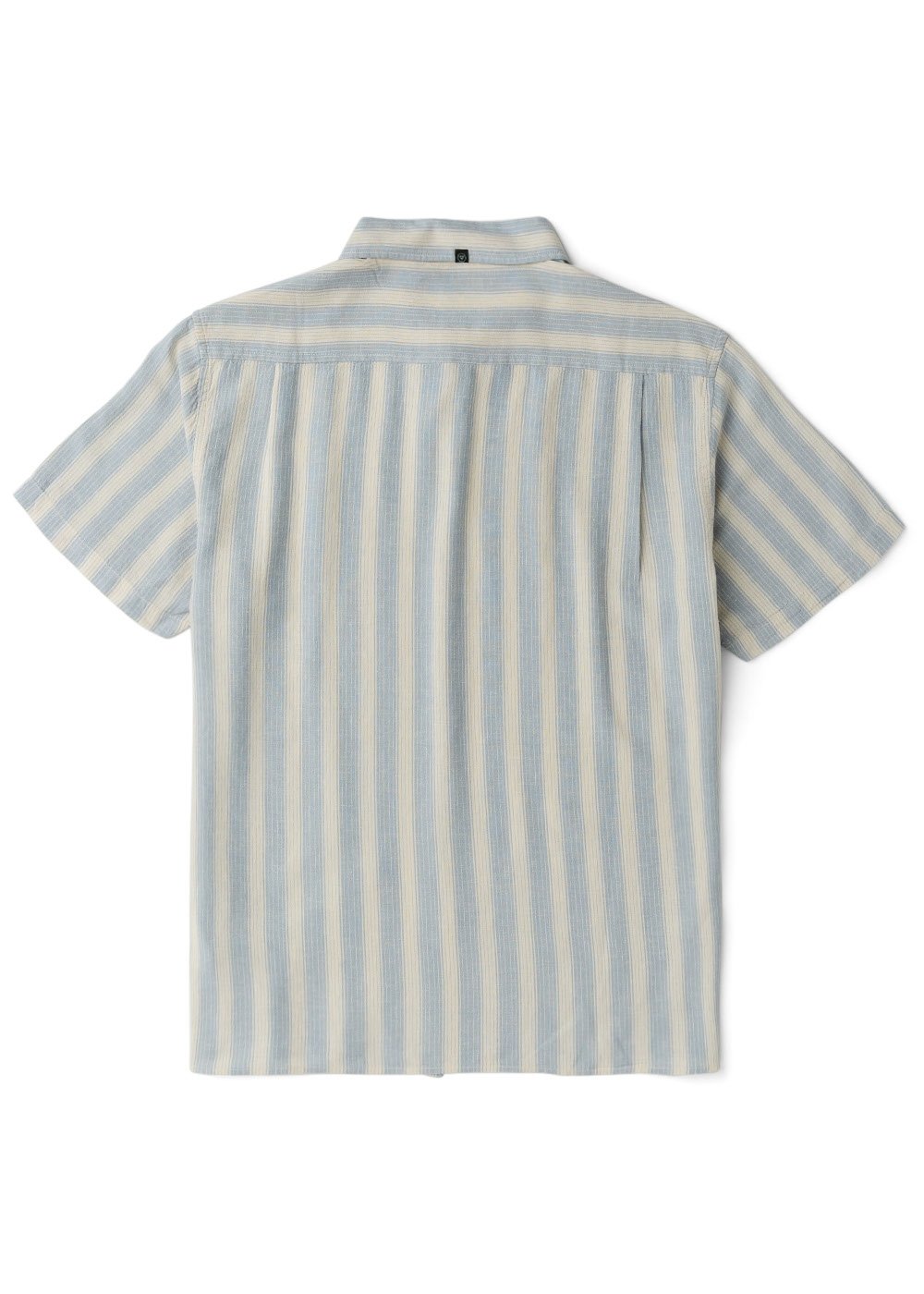 Vissla Grad Stripe Short Sleeve Shirt FDN-Faded Denim XXL