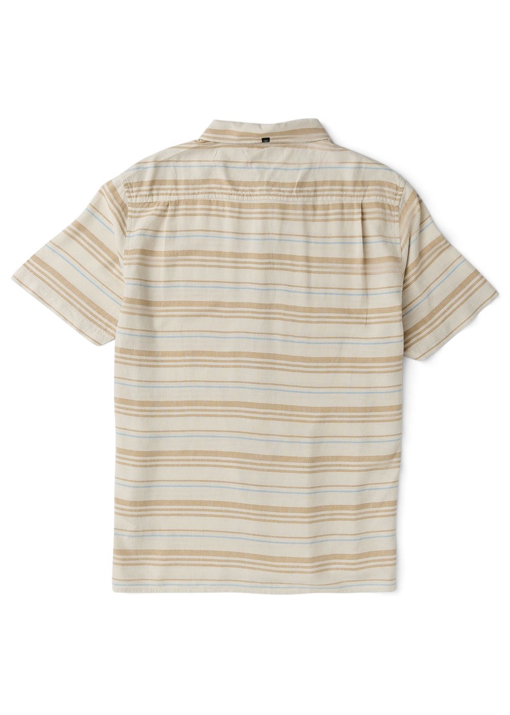 Vissla Grad Stripe Short Sleeve Shirt DKS-Dark Sand S