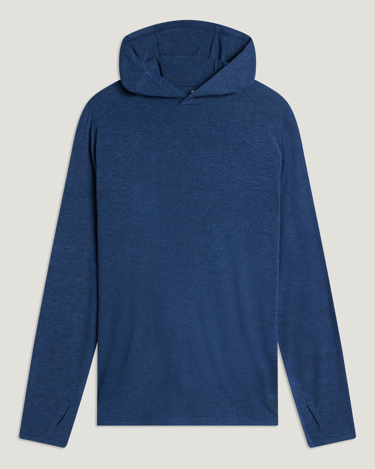 Free Fly Men'S Bamboo Shade Hoodie Fleece Heather True Navy L