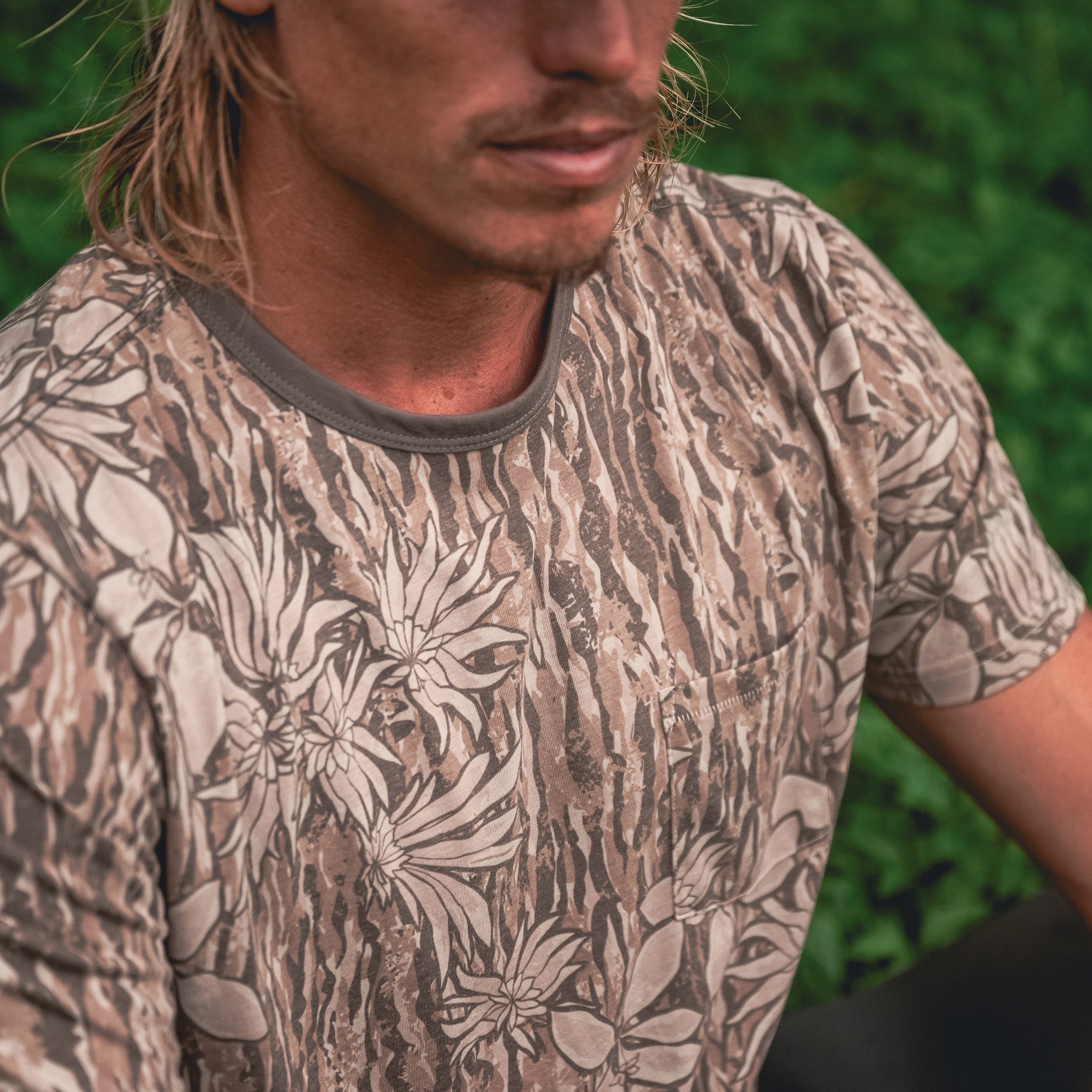 ROARK MATHIS ACTIVE TIE DYE PKT KHA-KHAKI L