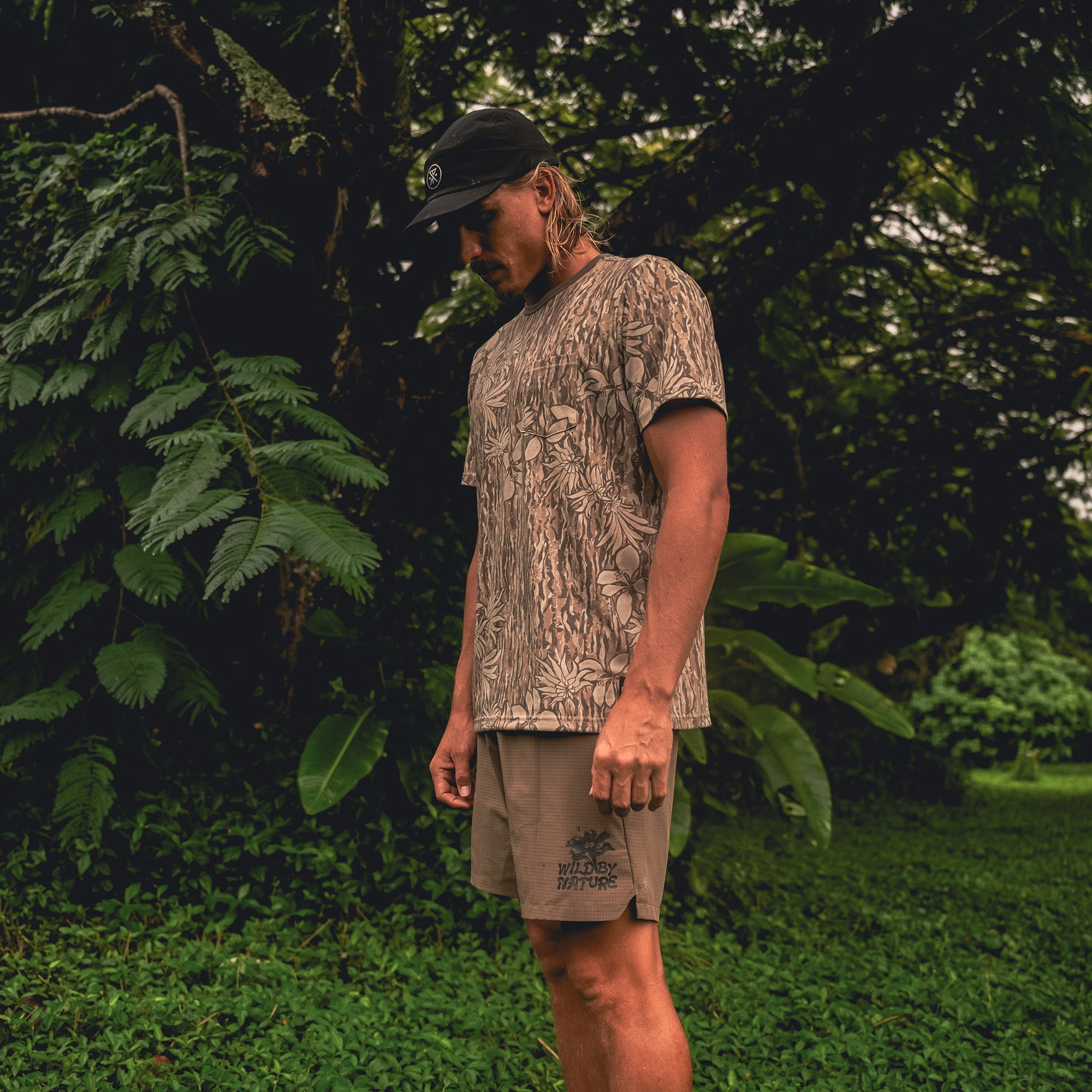 ROARK MATHIS ACTIVE TIE DYE PKT KHA-KHAKI XL
