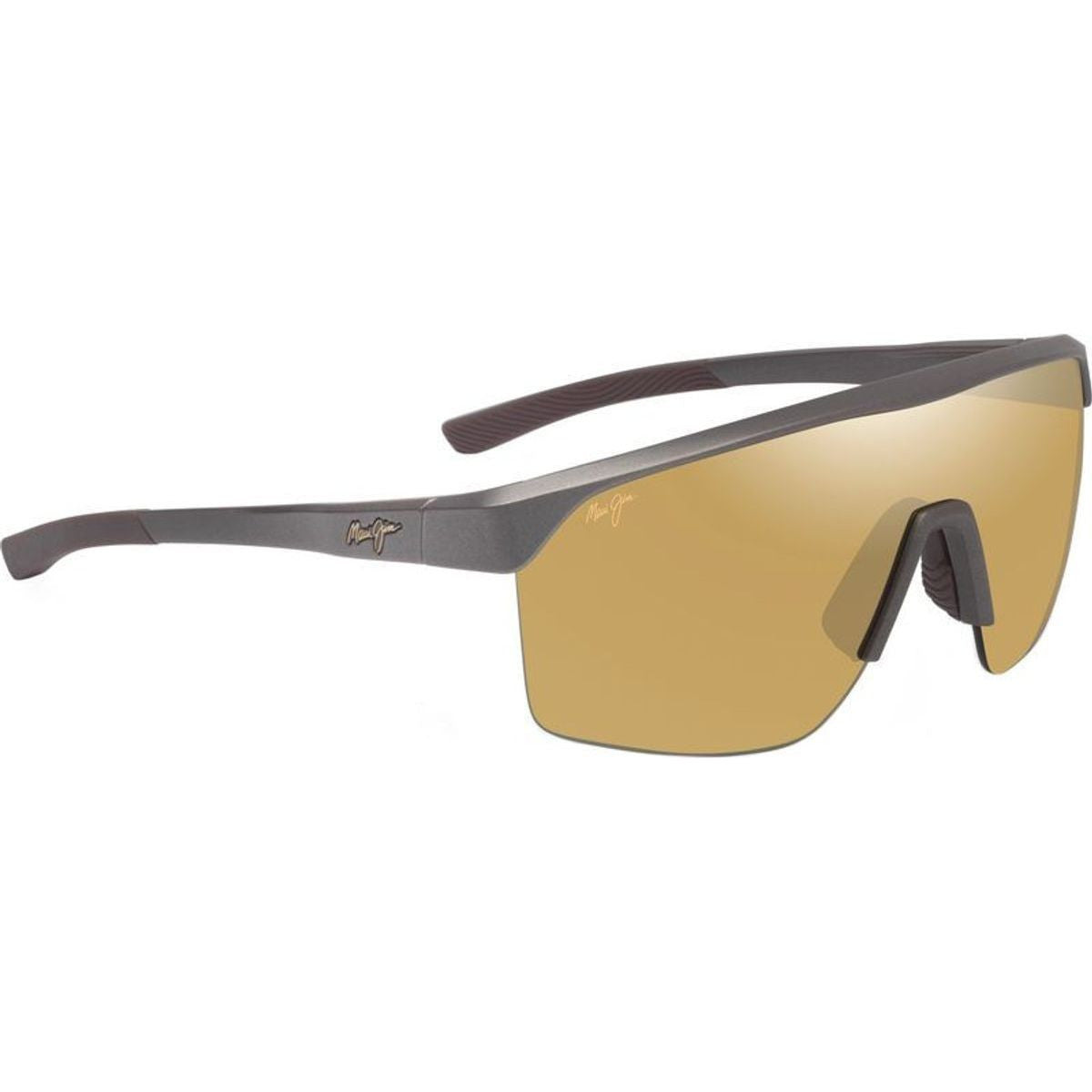 Maui Jim Paluna Polarized Sunglasses MetalMatteLtBrown HawaiiGlow