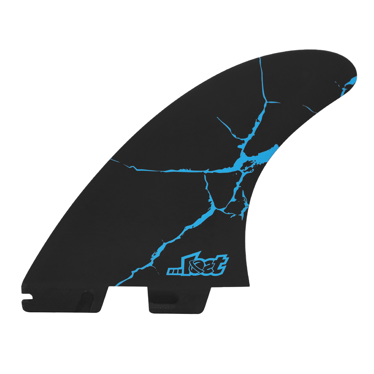 FCS 2 Mayhem Driver PC Carbon Tri-Fin Set Blue L