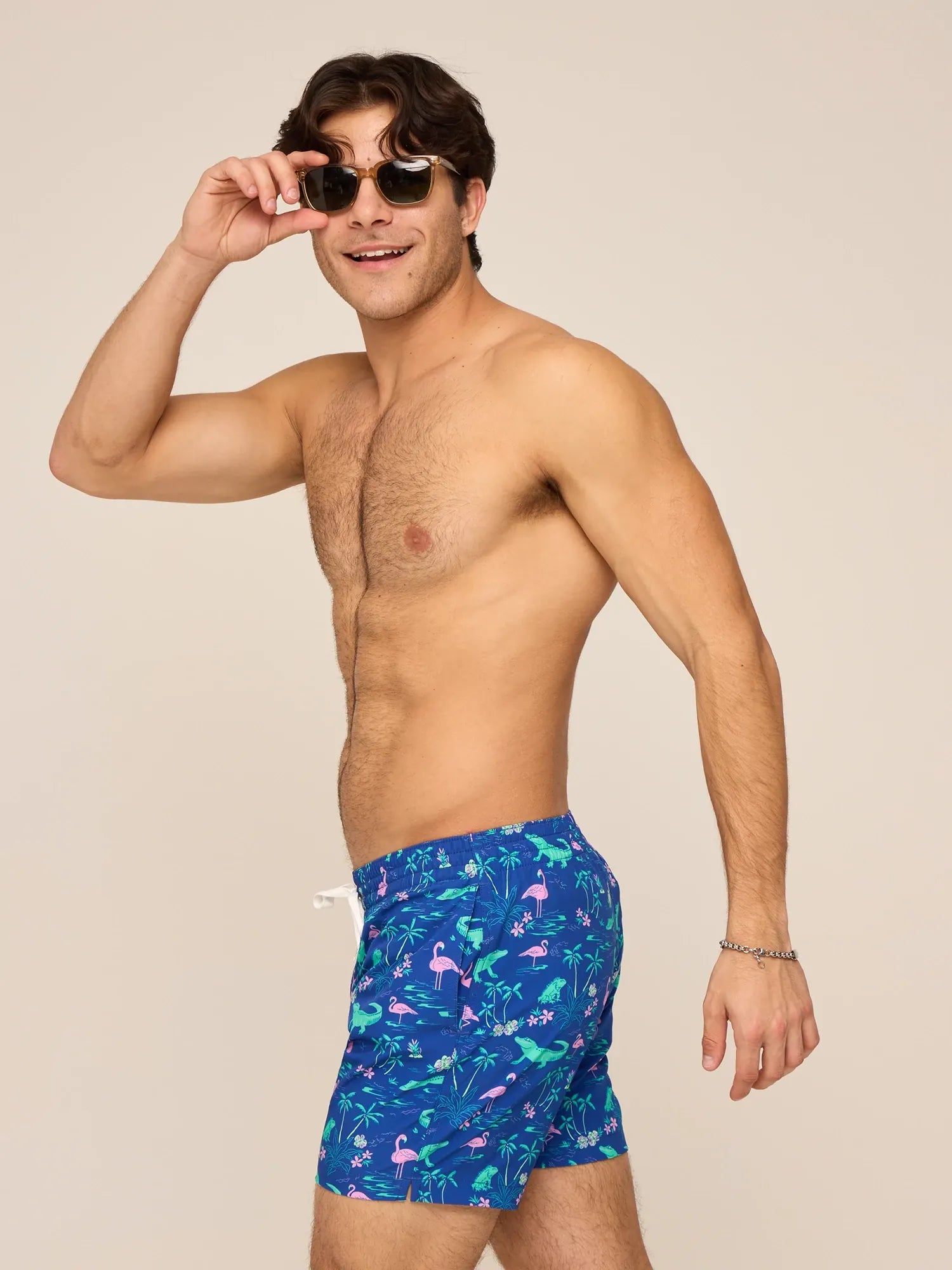Chubbies Lined Classic Swim Trunk 5.5" The Swamp & Circumstances S