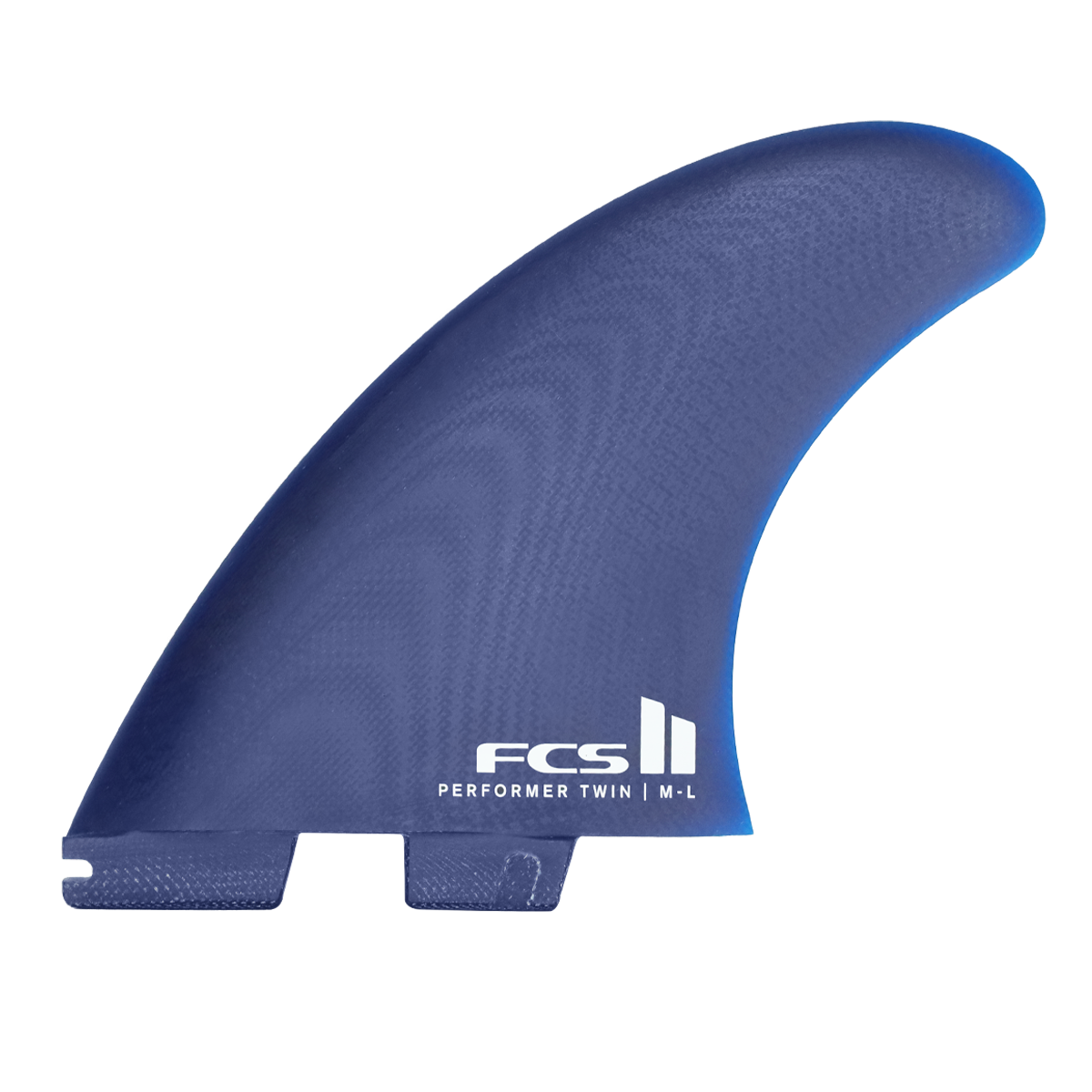 FCS 2 Performer PG Twin+1 PG Fin Set Cali Blue M-L