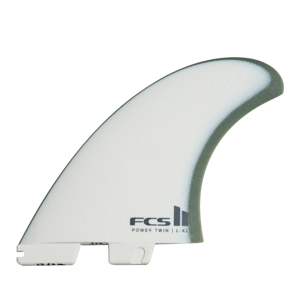 FCS POWER TWIN ツインフィン Lサイズ FCS 2 Power Twin+1 PG Twin Fin Set Natural-Alpine S-M | Island