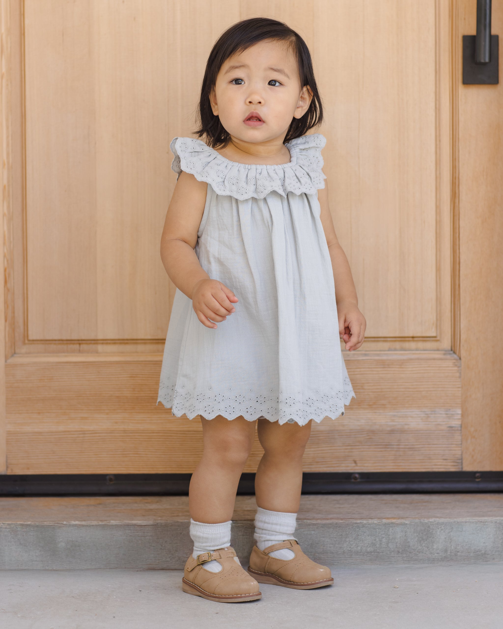 Rylee+Cru Isla Dress SKY 12-18m