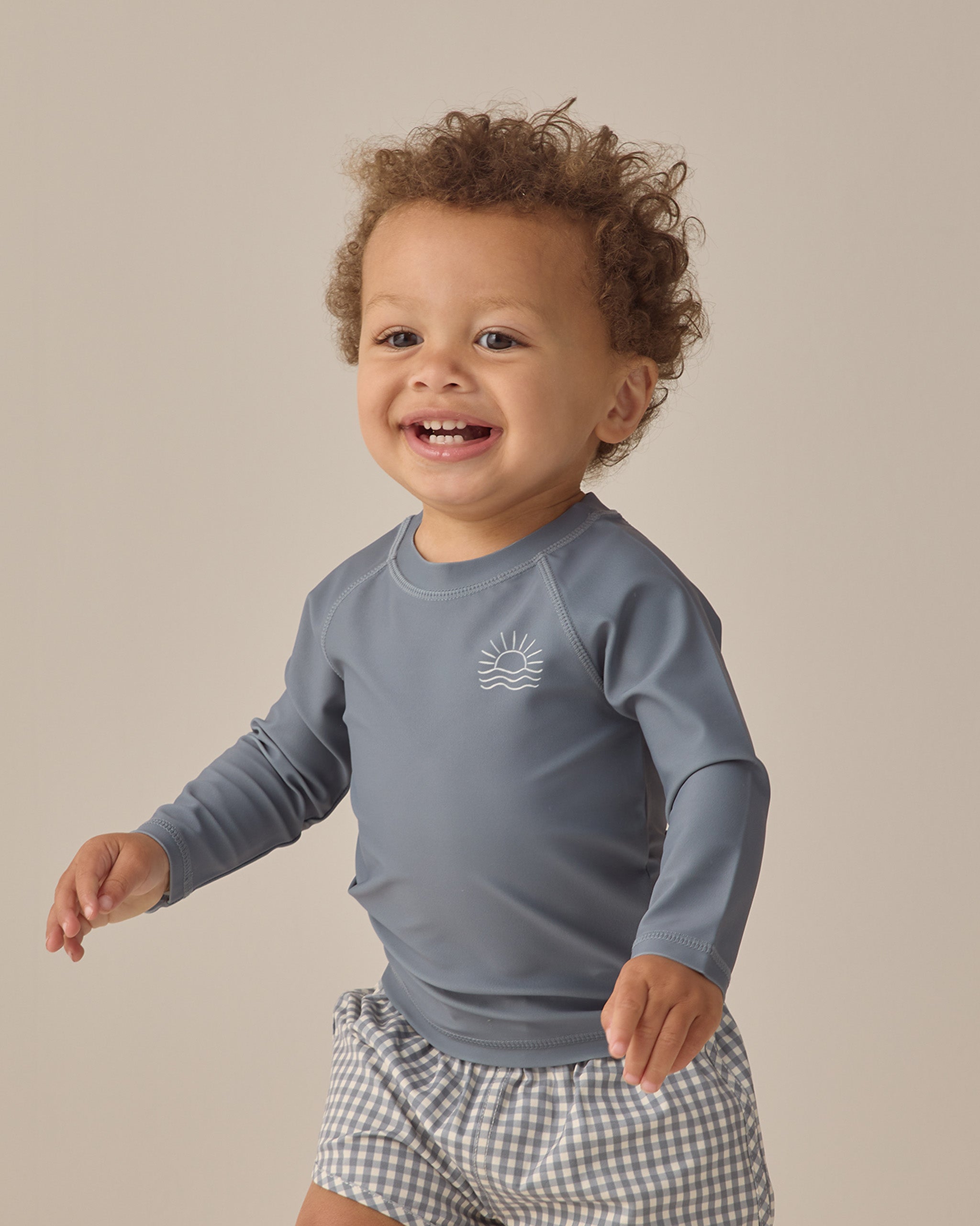 Rylee+Cru Boys Rashguard Ocean 3-6m