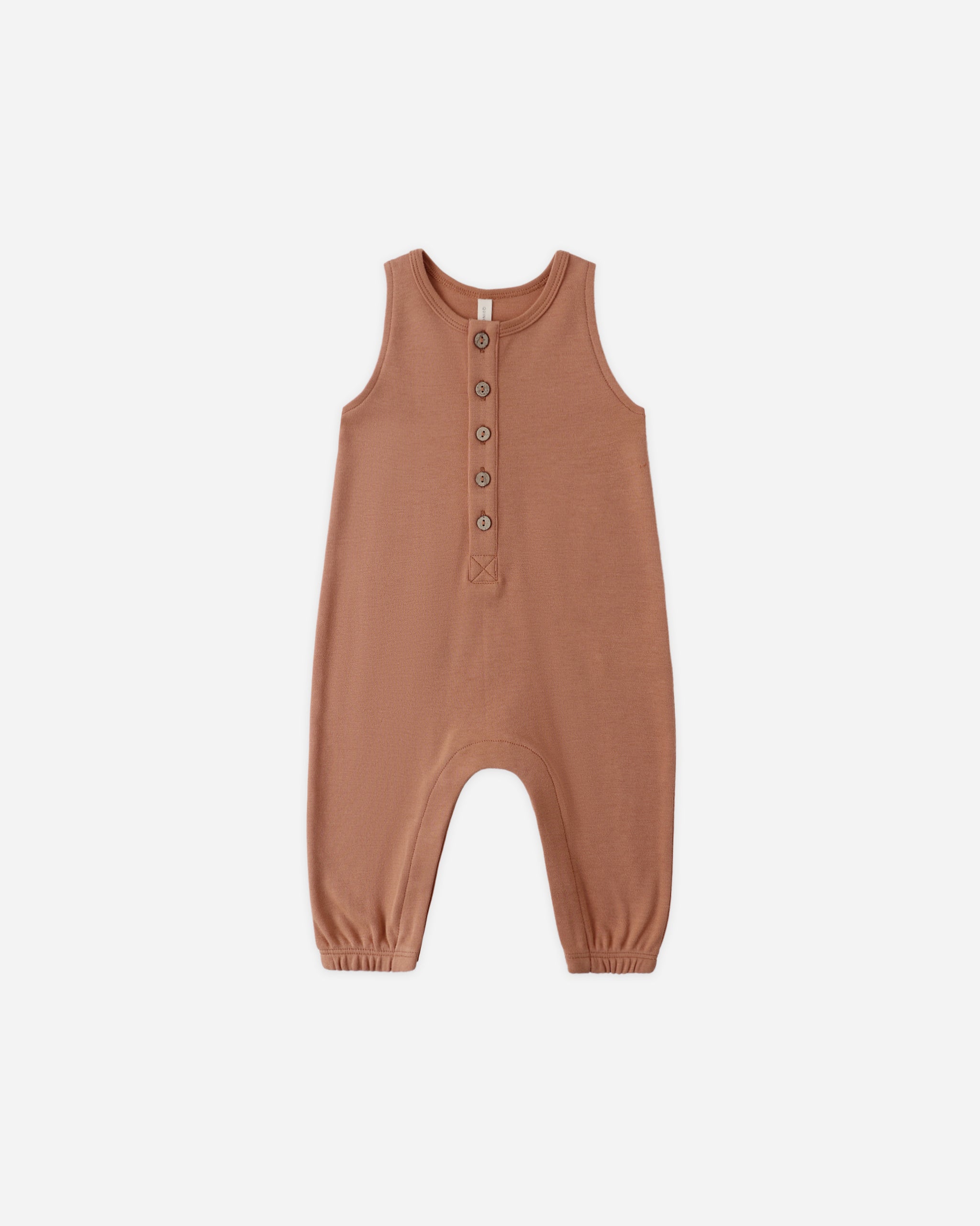 Rylee+Cru Sleeveless Jumpsuit Poppy 3-6m