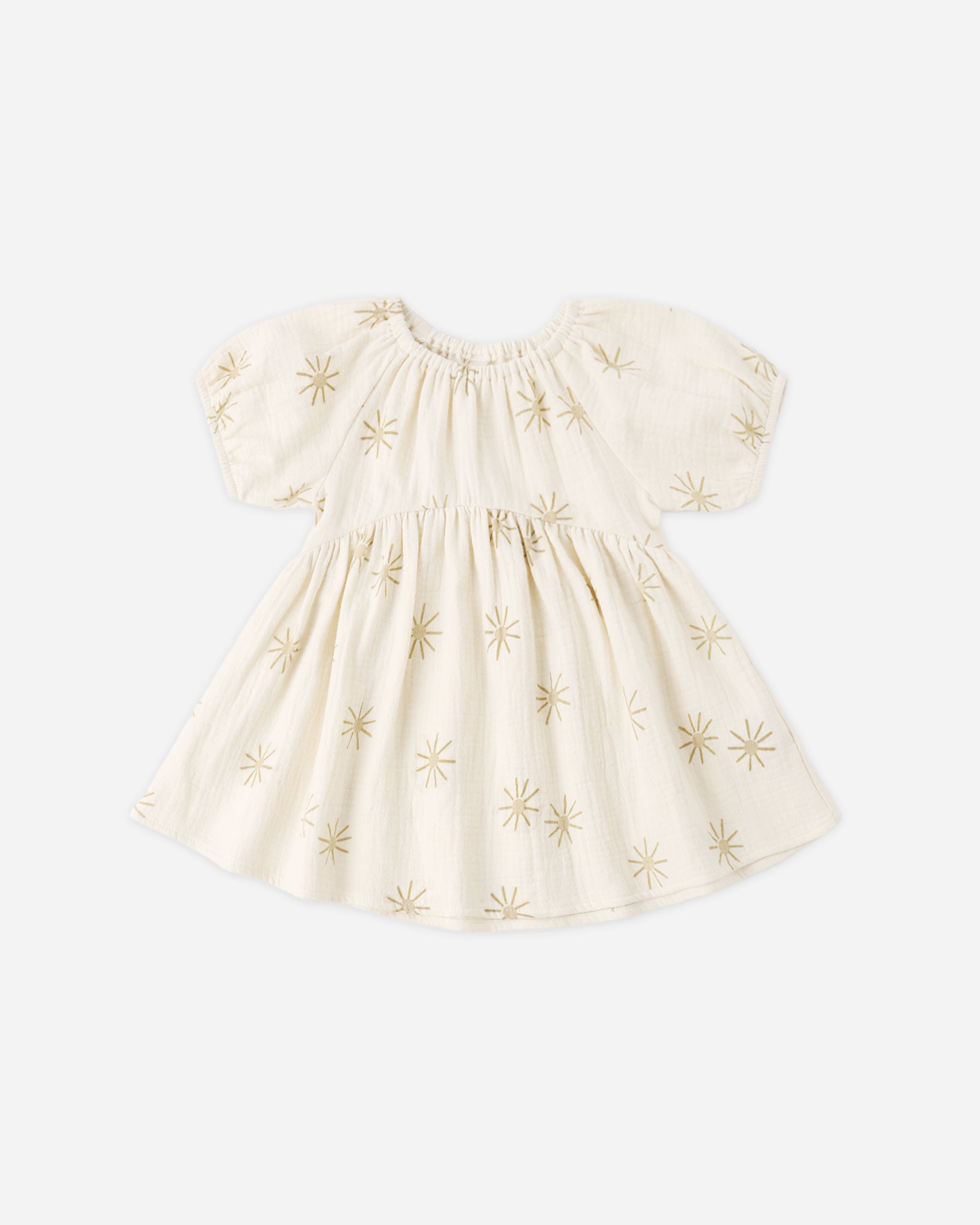 Rylee+Cru Bella Dress Sunburst Natural 6-12m