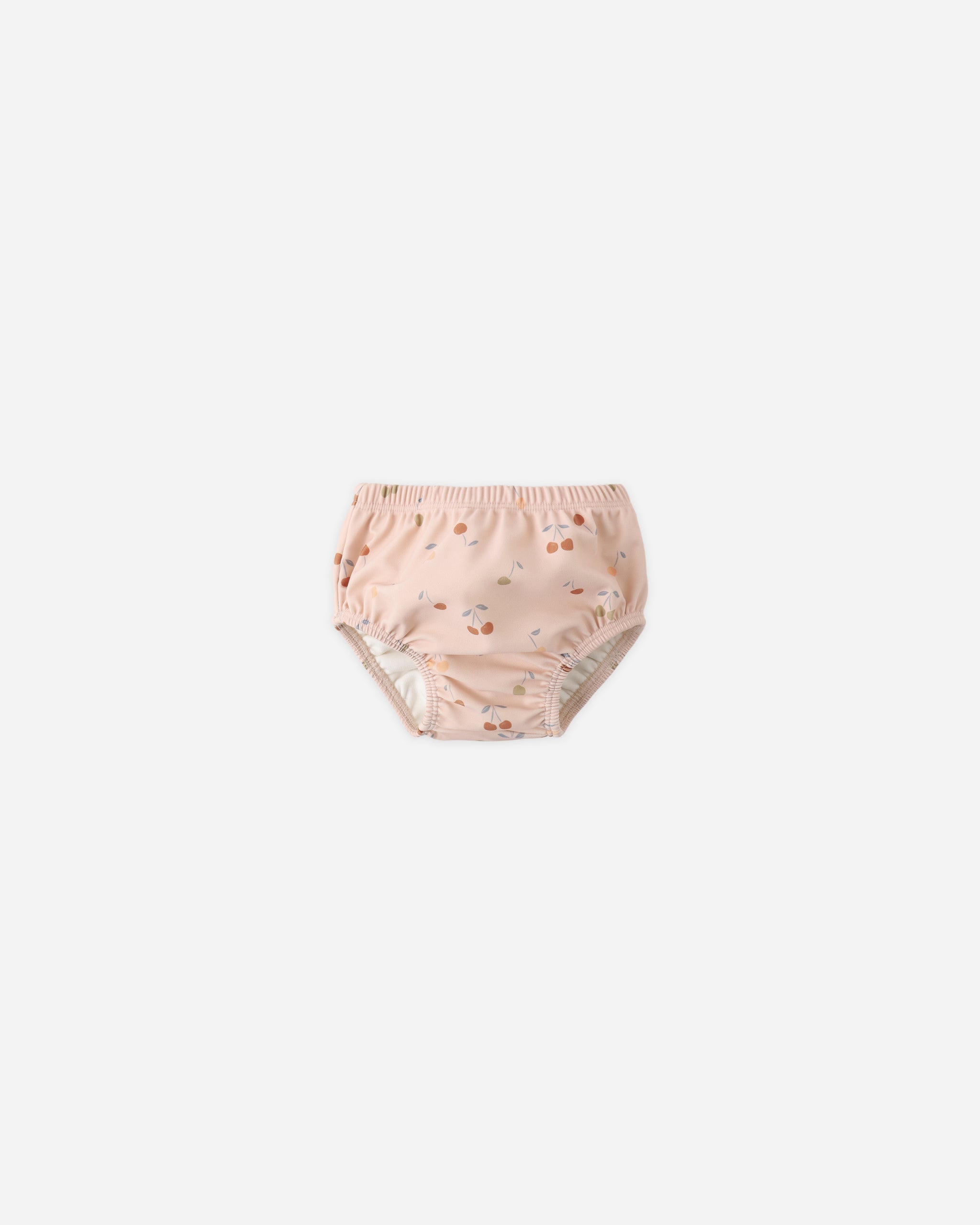Rylee+Cru Swim Diaper Cherries Blush 12-24m