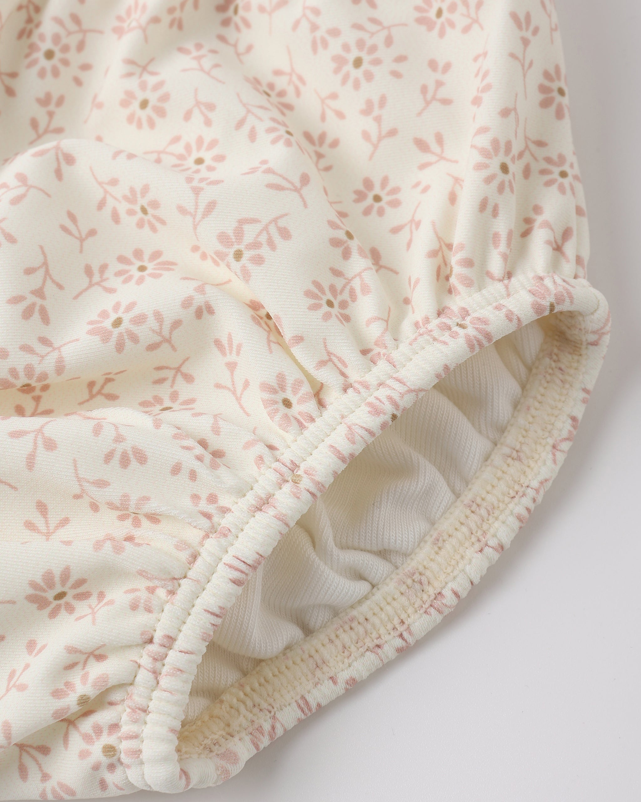 Rylee+Cru Swim Diaper Ditsy Ivory 3-6m