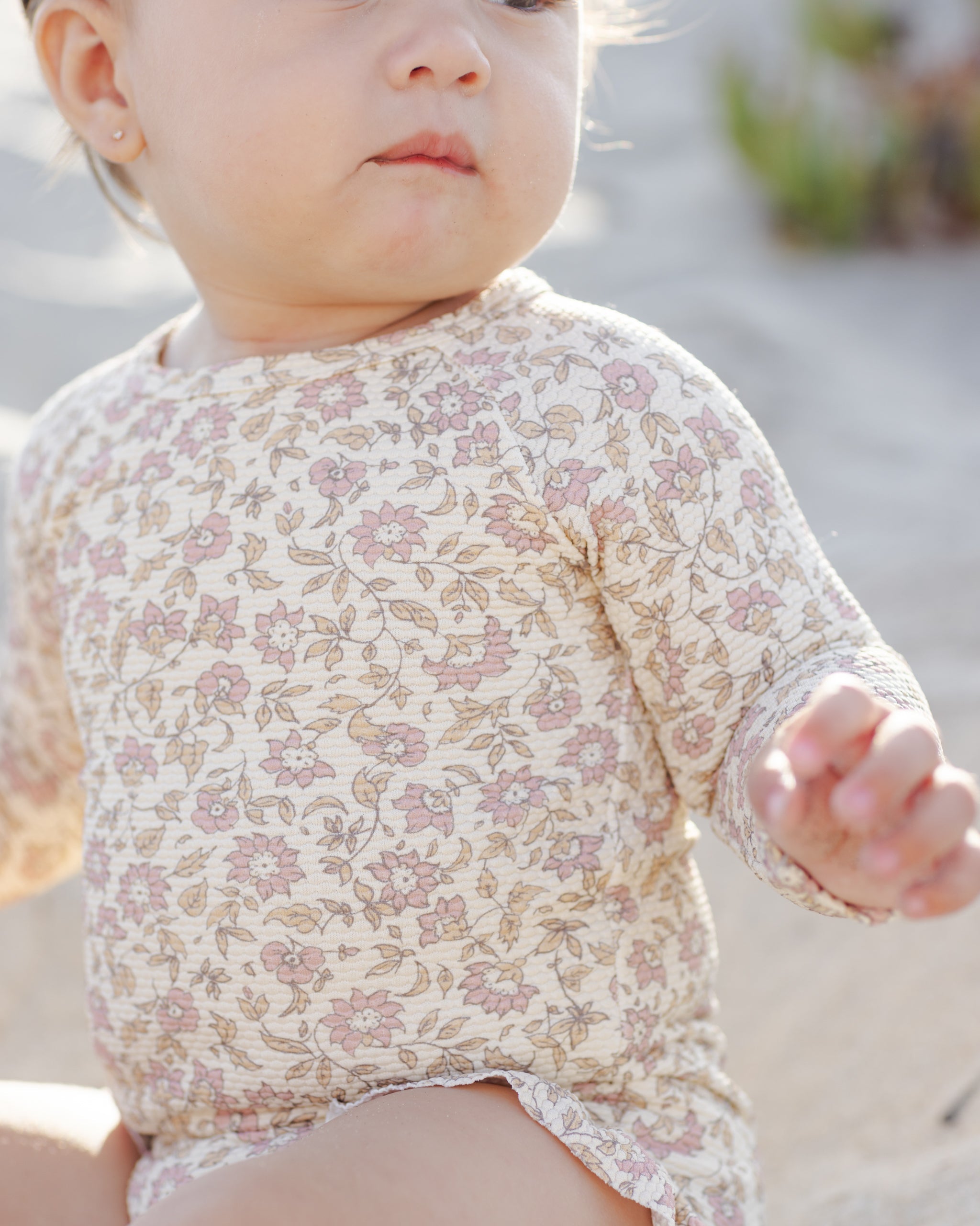 Rylee + Cru Rashguard Dahlia 12-18M