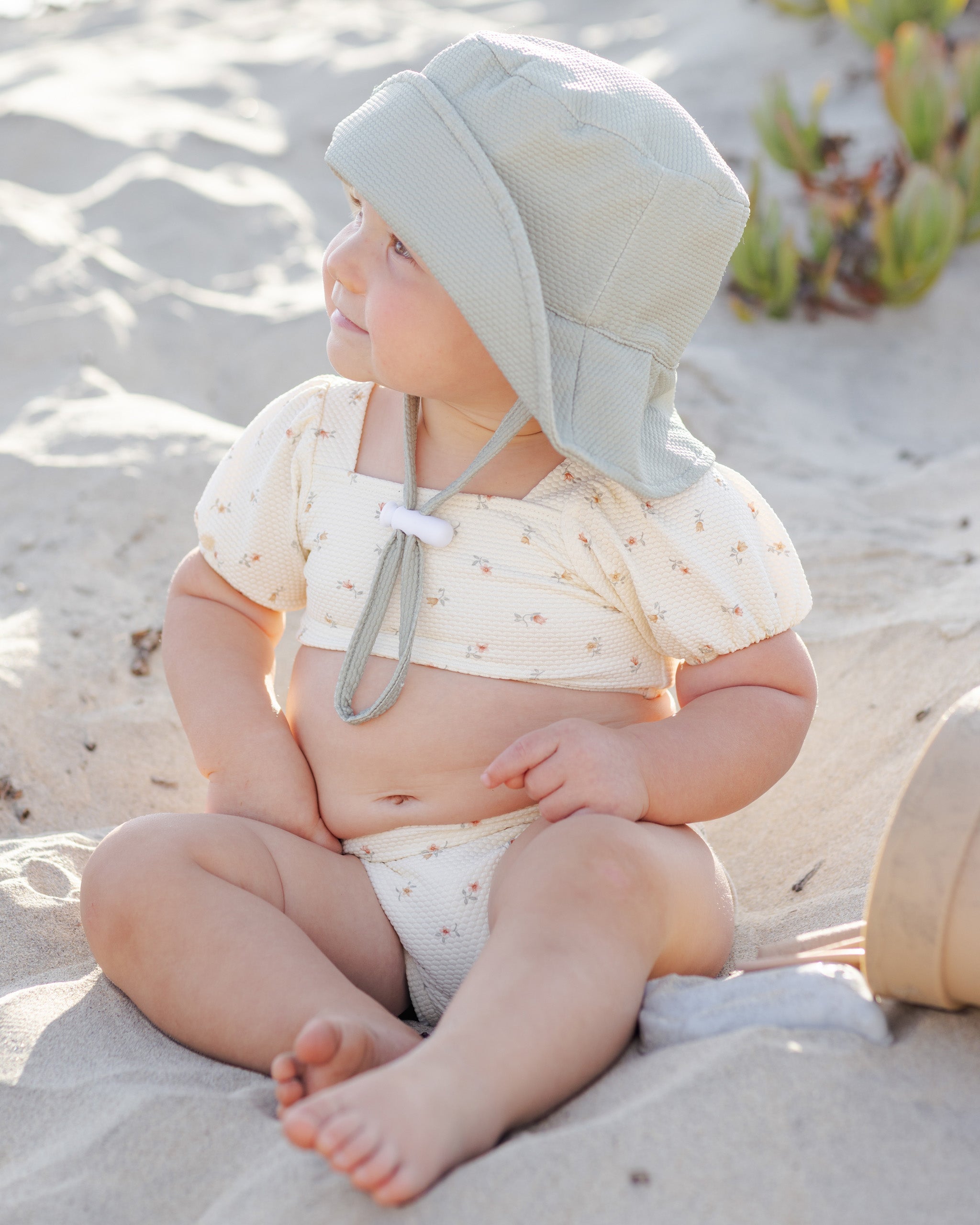 Rylee + Cru Zippy Two-Piece Petit Fleur 18-24M
