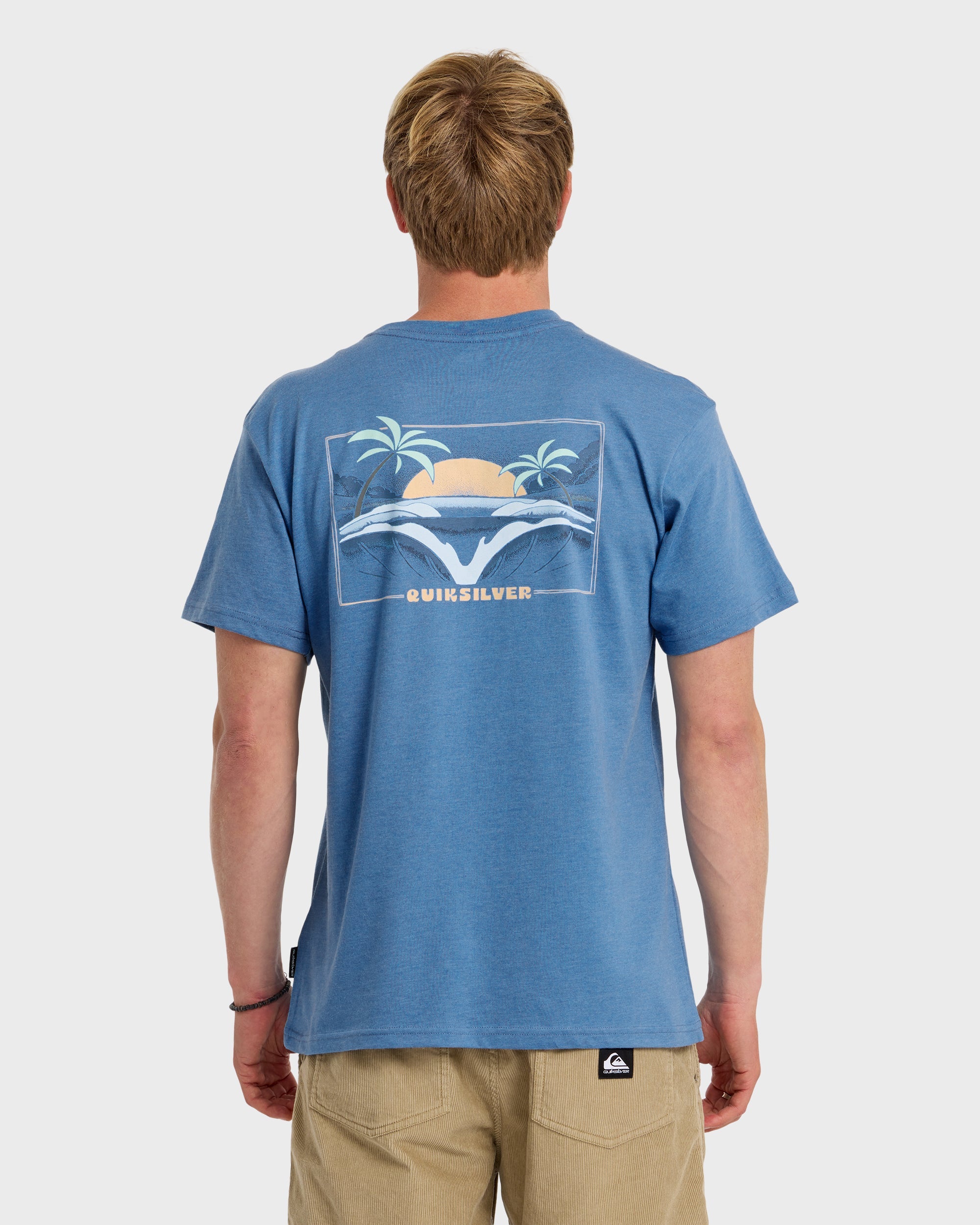 QUIKSILVER WAVE PRIMITIVE MT0 RVH1-RIVIERA HEATHER L