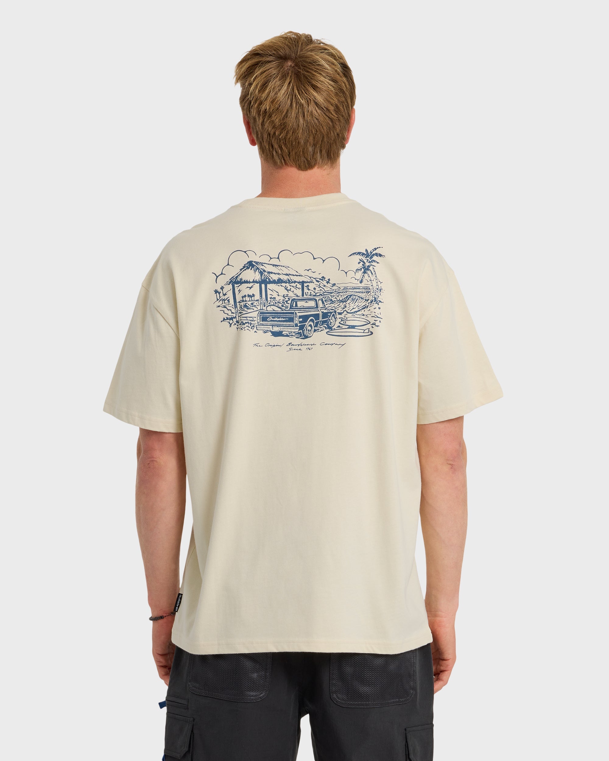 Quiksilver Get Out There ORG BNE-Bone White M
