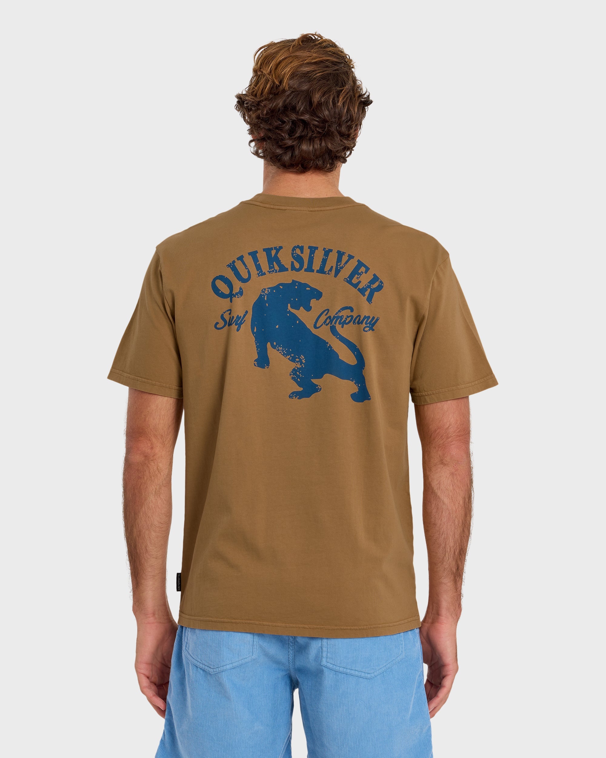 QUIKSILVER JUNGLE BITE SS TEE TBC1-TOBACCO XL