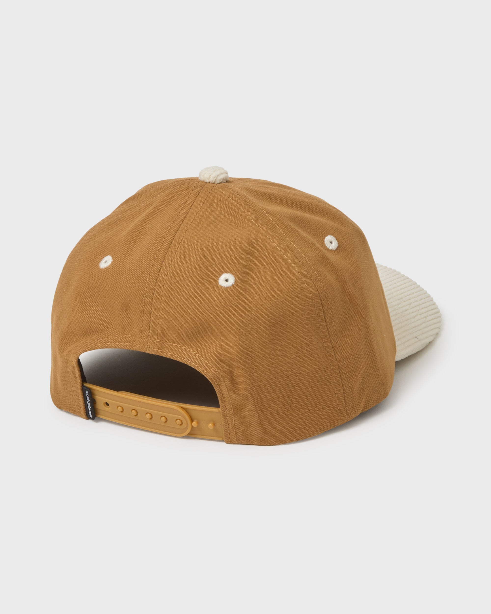Quiksilver Waveular Corduroy Snapback Hat TBC1-TOBACCO OS