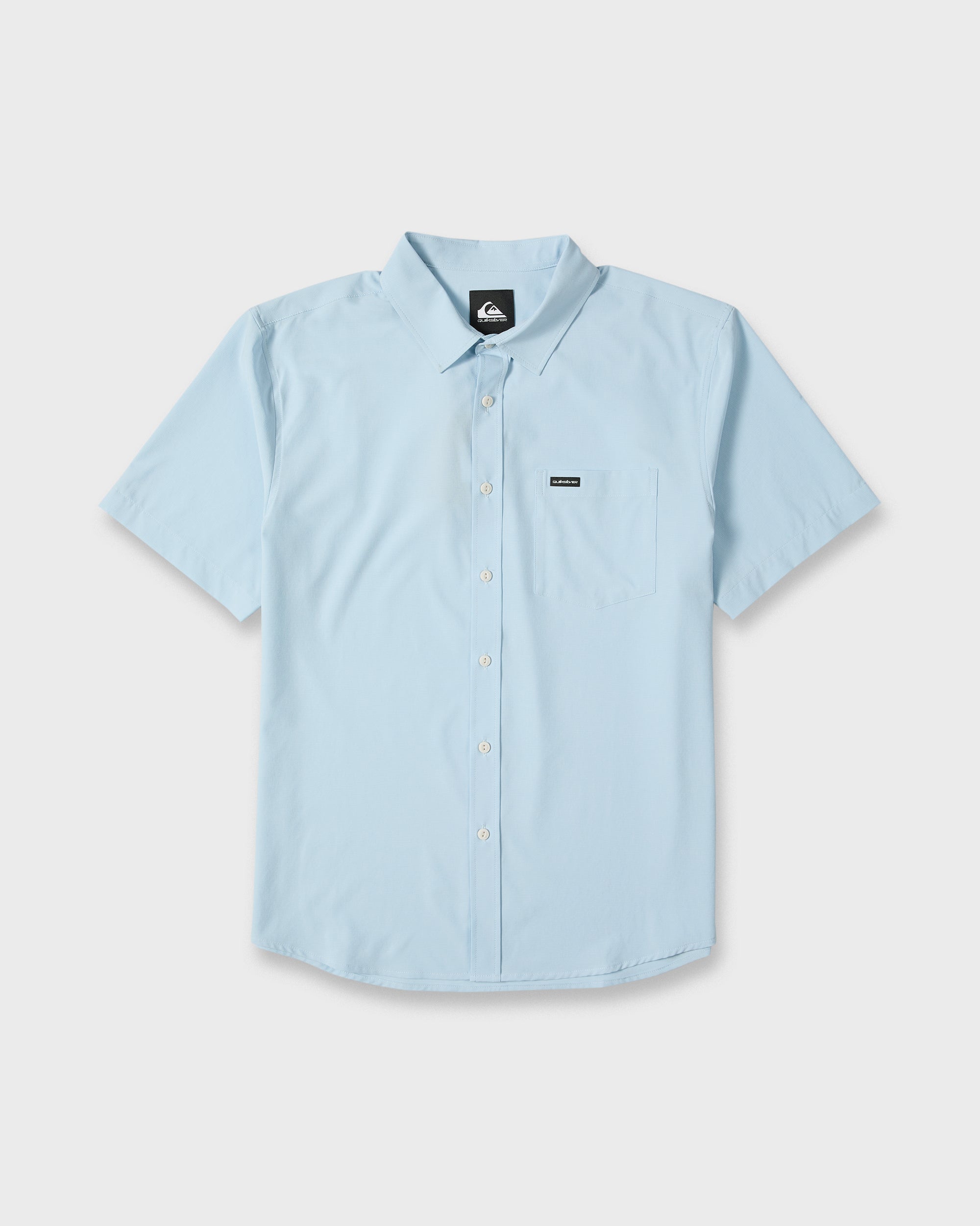 Quiksilver RIDGEPORT TECH CLASSIC SS / BLUE HAZE / OPENSTOCK ALPHA MEN Shirt Blue Haze L