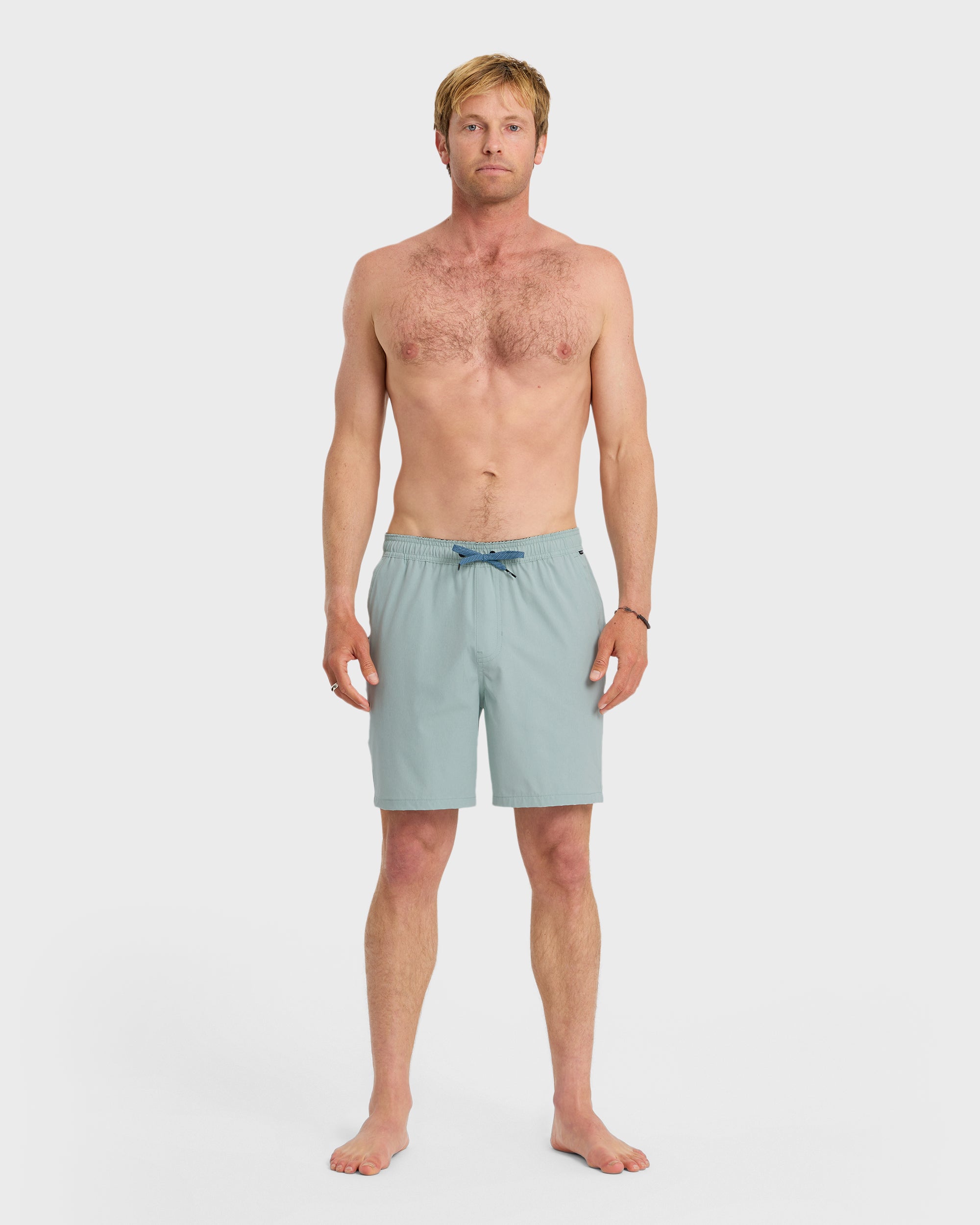 QUIKSILVER TAXER HEATHER AMPHIBIAN 18 BLUE HAZE XXL