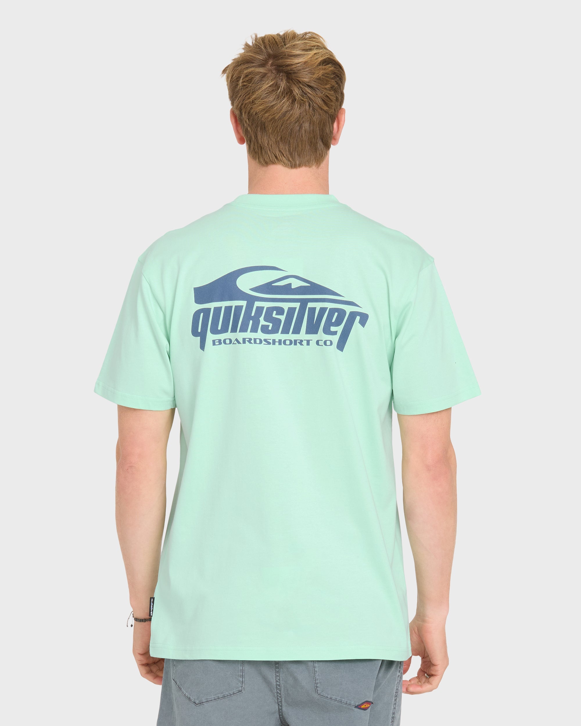 Quiksilver LINKED UP MEN'S Shirt BROOK GREEN S