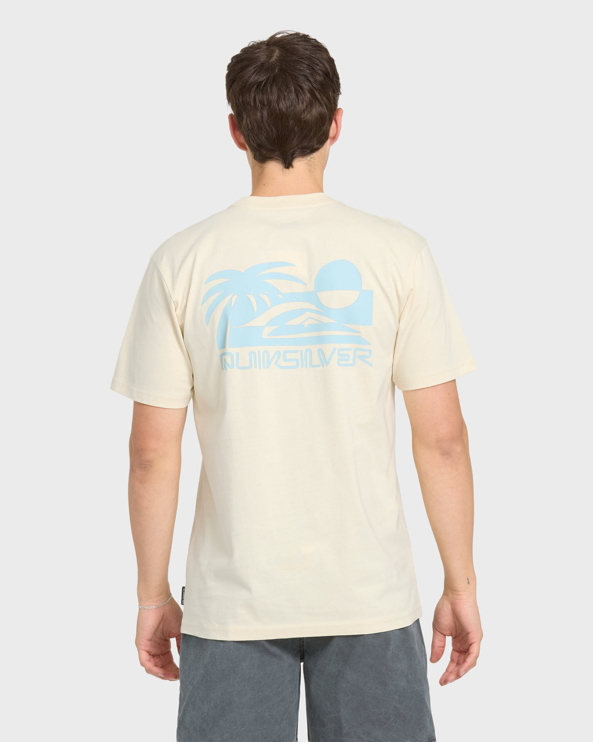 Quiksilver REVERSE CUT MEN'S Shirt Bone White S