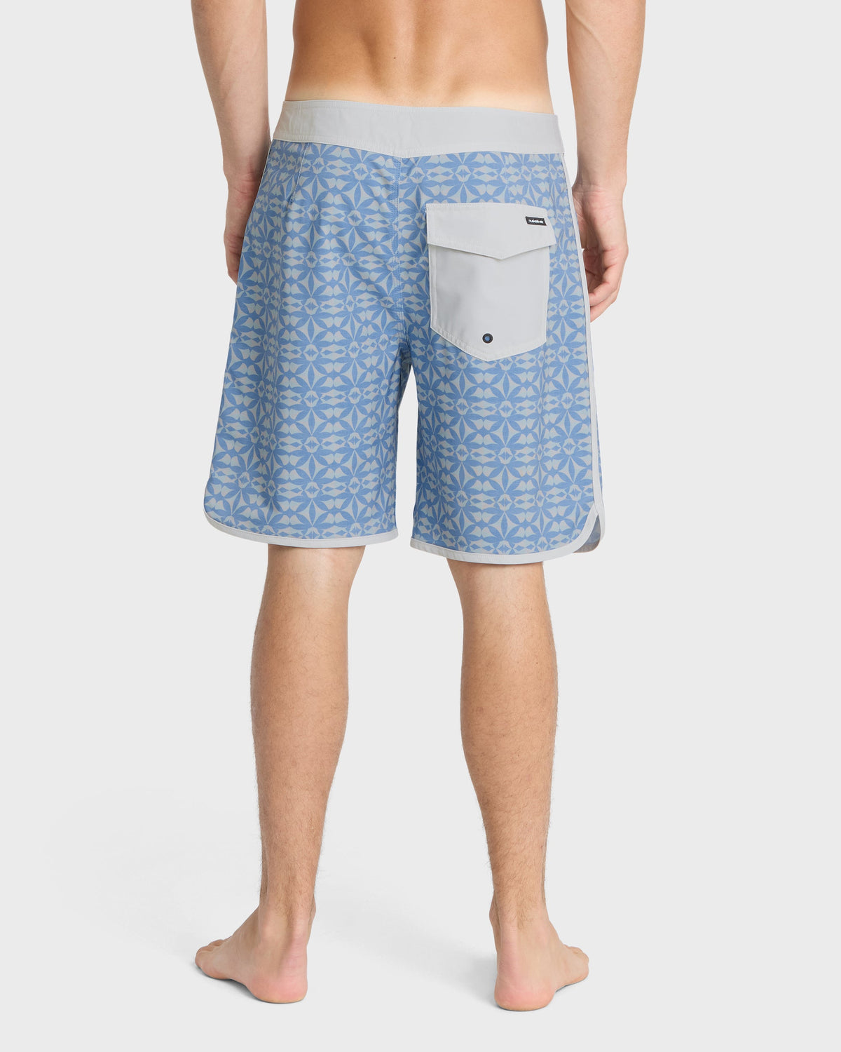 Quiksilver Nature Tile Boardshort Quiet Harbor 32