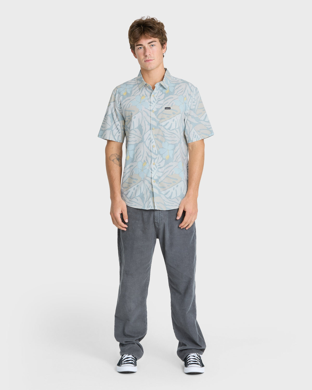 Quiksilver Palm Breeze Classic SS Shirt Peyote M