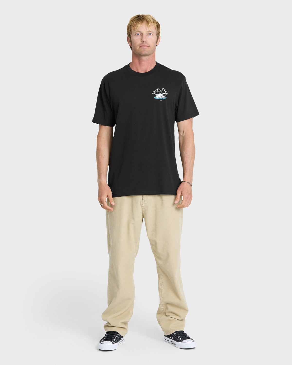 Quiksilver Skull Rock SS Tee BLK M