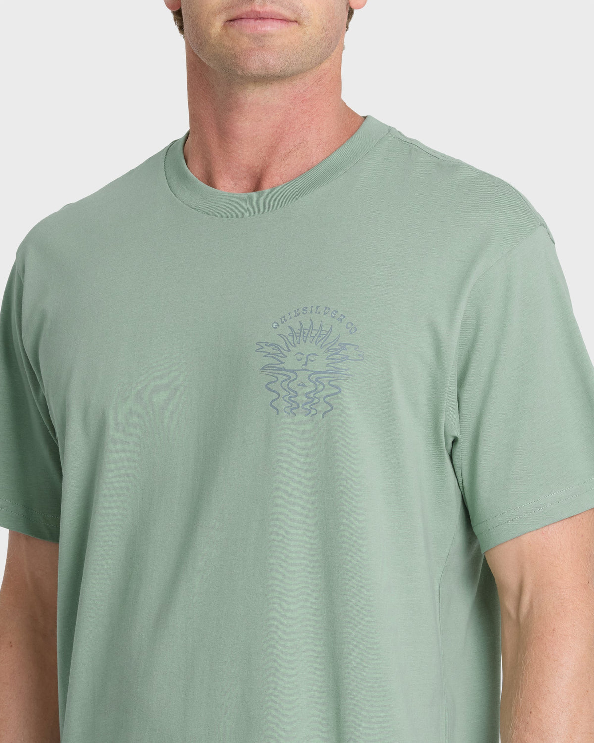 Quiksilver Sun Down SS Shirt Iceberg Green XXL
