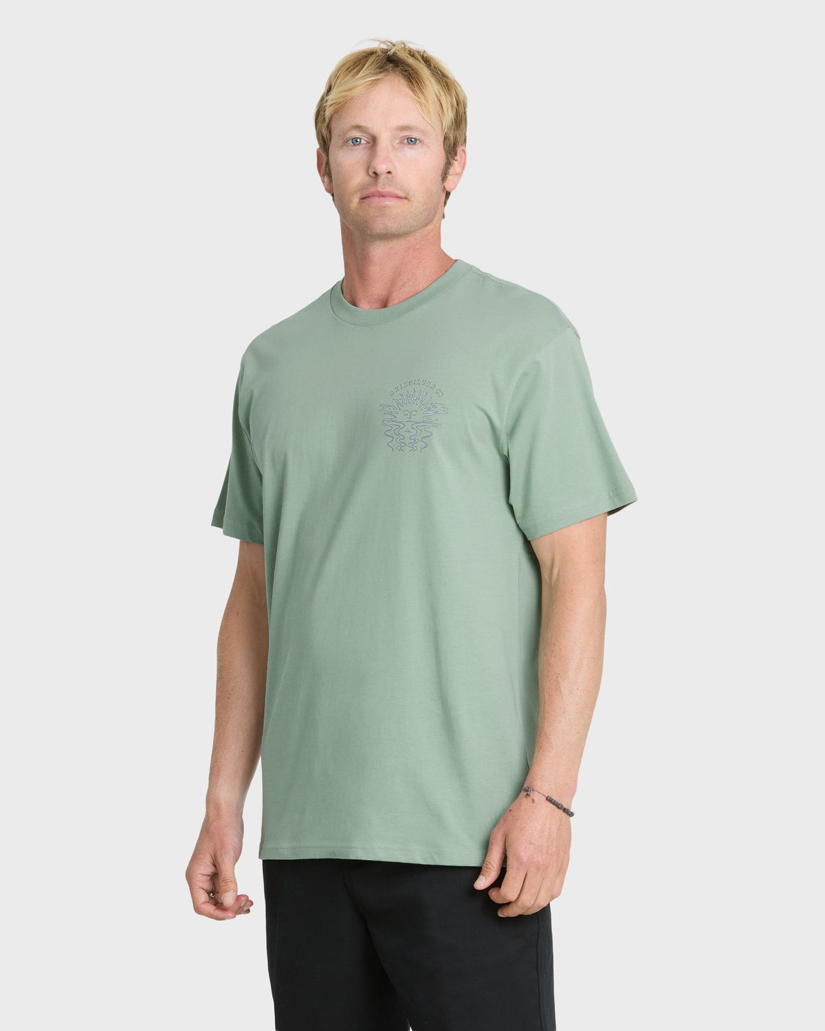Quiksilver Sun Down SS Shirt Iceberg Green L