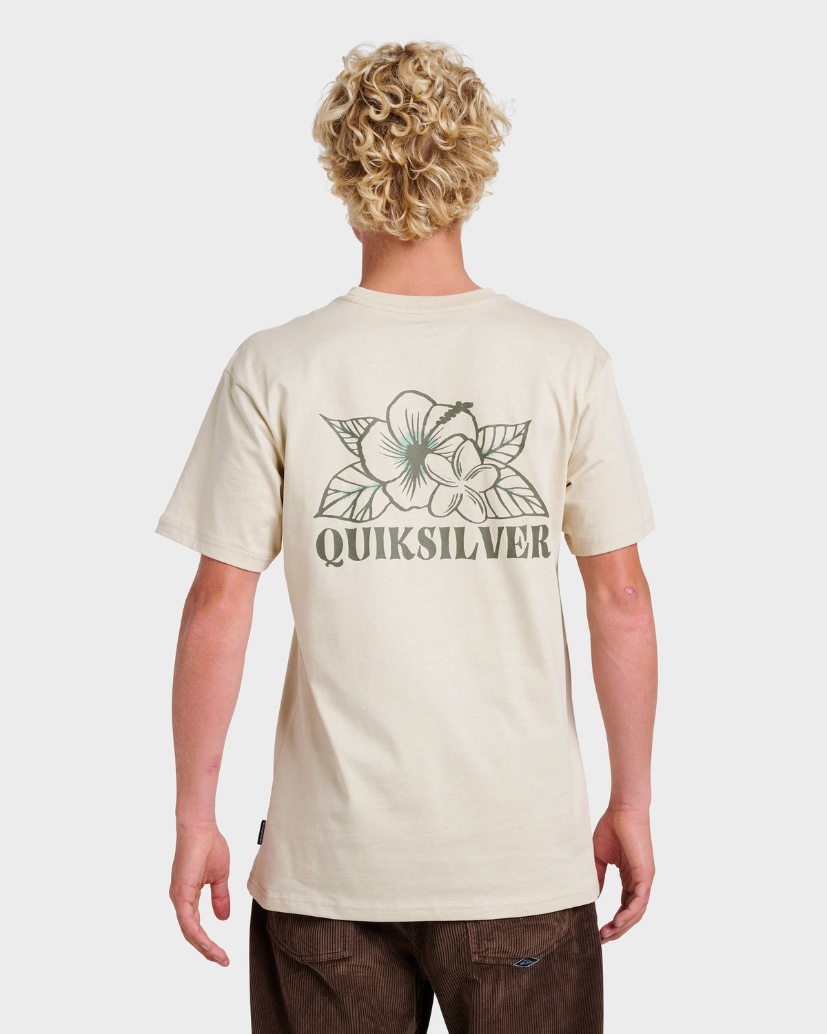 Quiksilver Floral Needs Classic T-shirt MST-Moonstruck XL