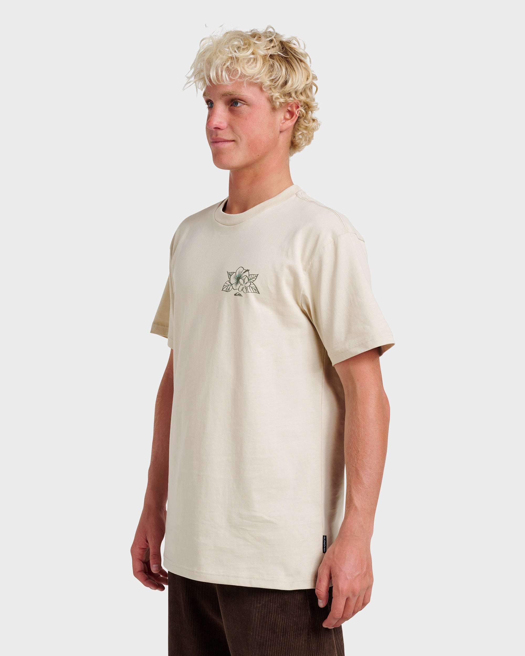 Quiksilver Floral Needs Classic T-shirt MST-Moonstruck XL