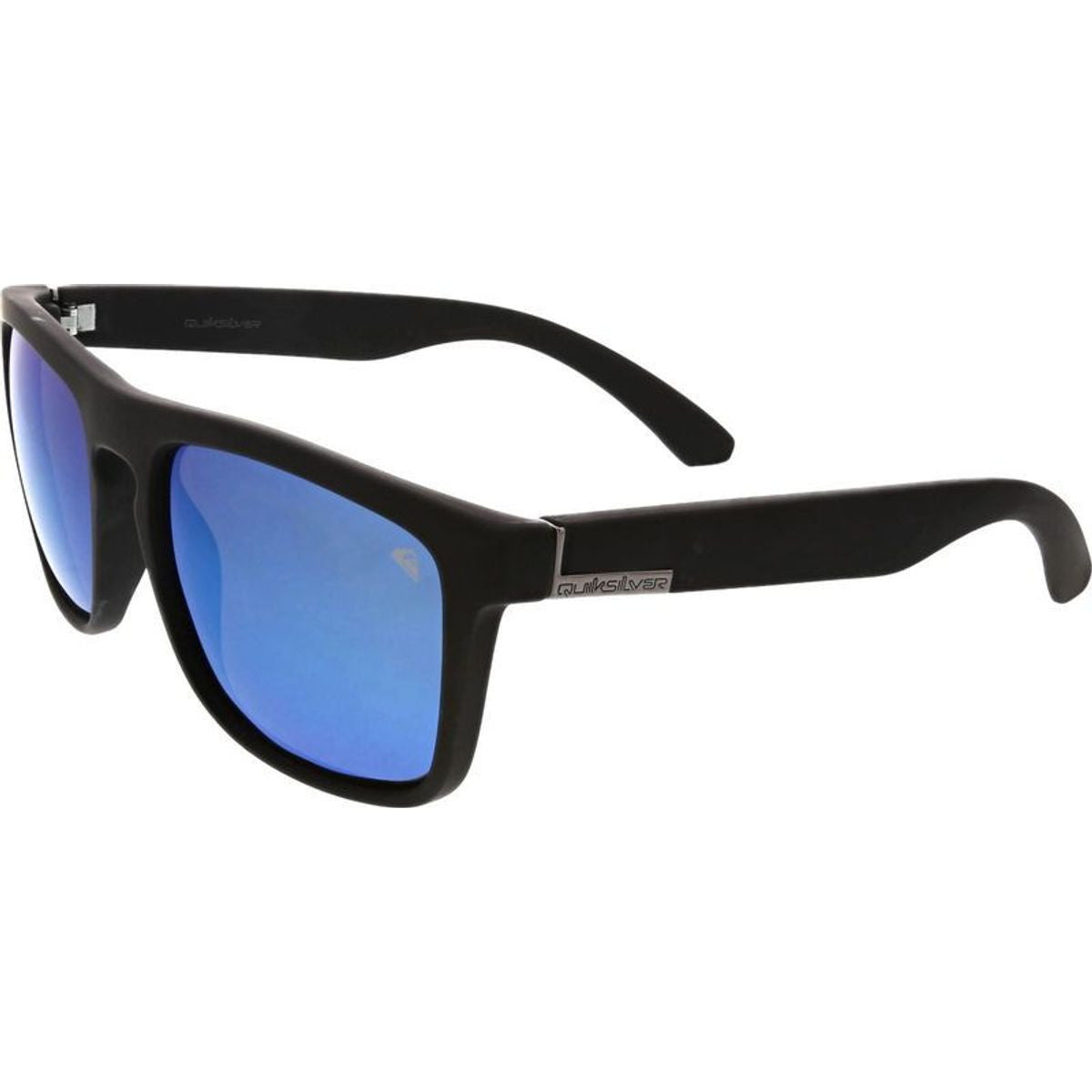 Quicksilver Oceanview Polarized Sunglasses RuberizedBlack BlueMirror