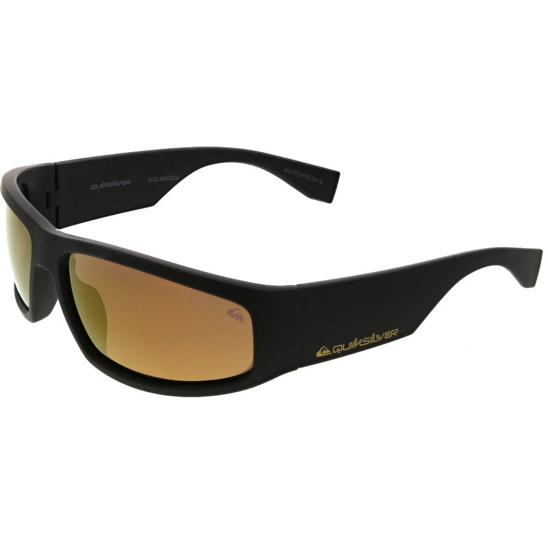 Quicksilver Oasis Nights Sunglasses RubberizedBlack BrownGold