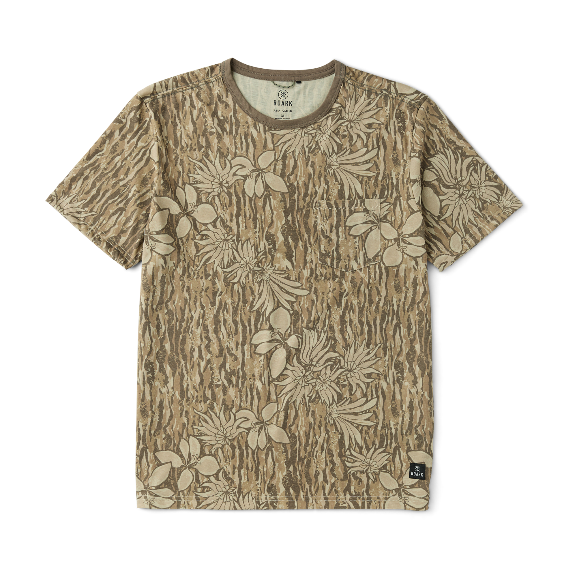 ROARK MATHIS ACTIVE TIE DYE PKT KHA-KHAKI L