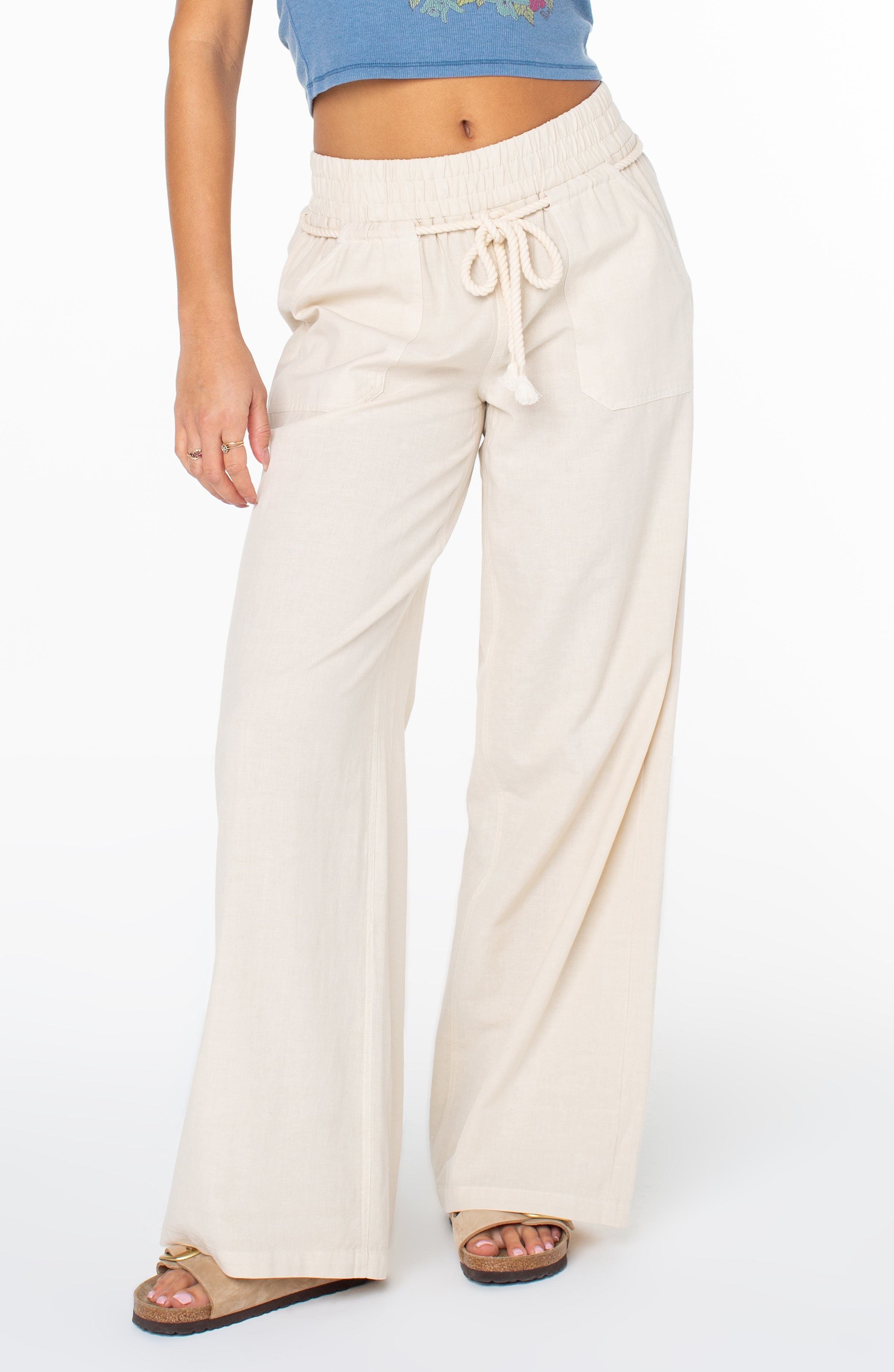 ROXY PADDLE ON PANT SOLID CPS L