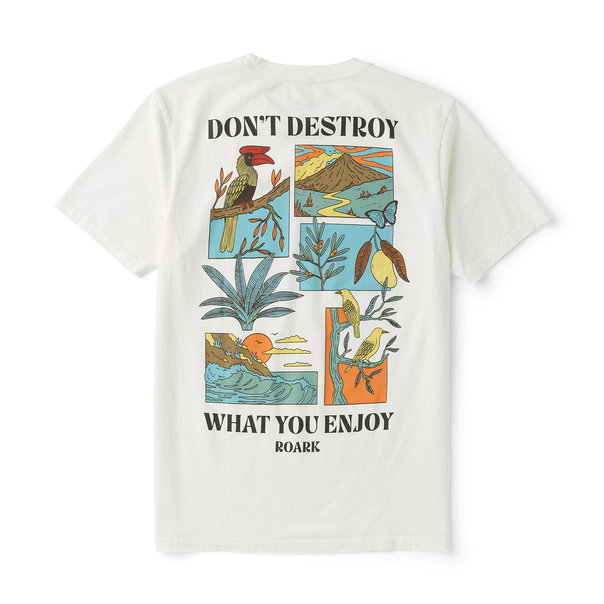 ROARK ENJOY TEE WWH-OFF WHITE XL