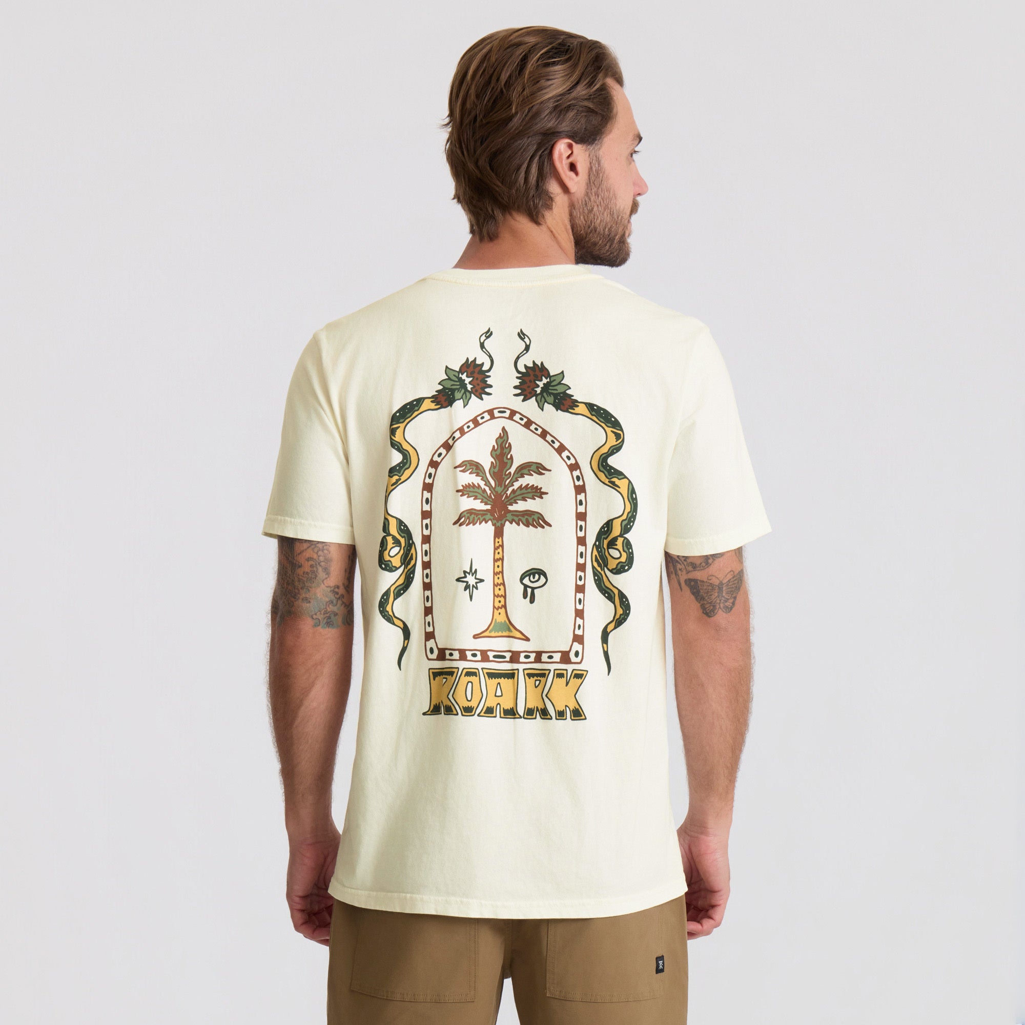 Roark AUGS PALM Shirt Off White S