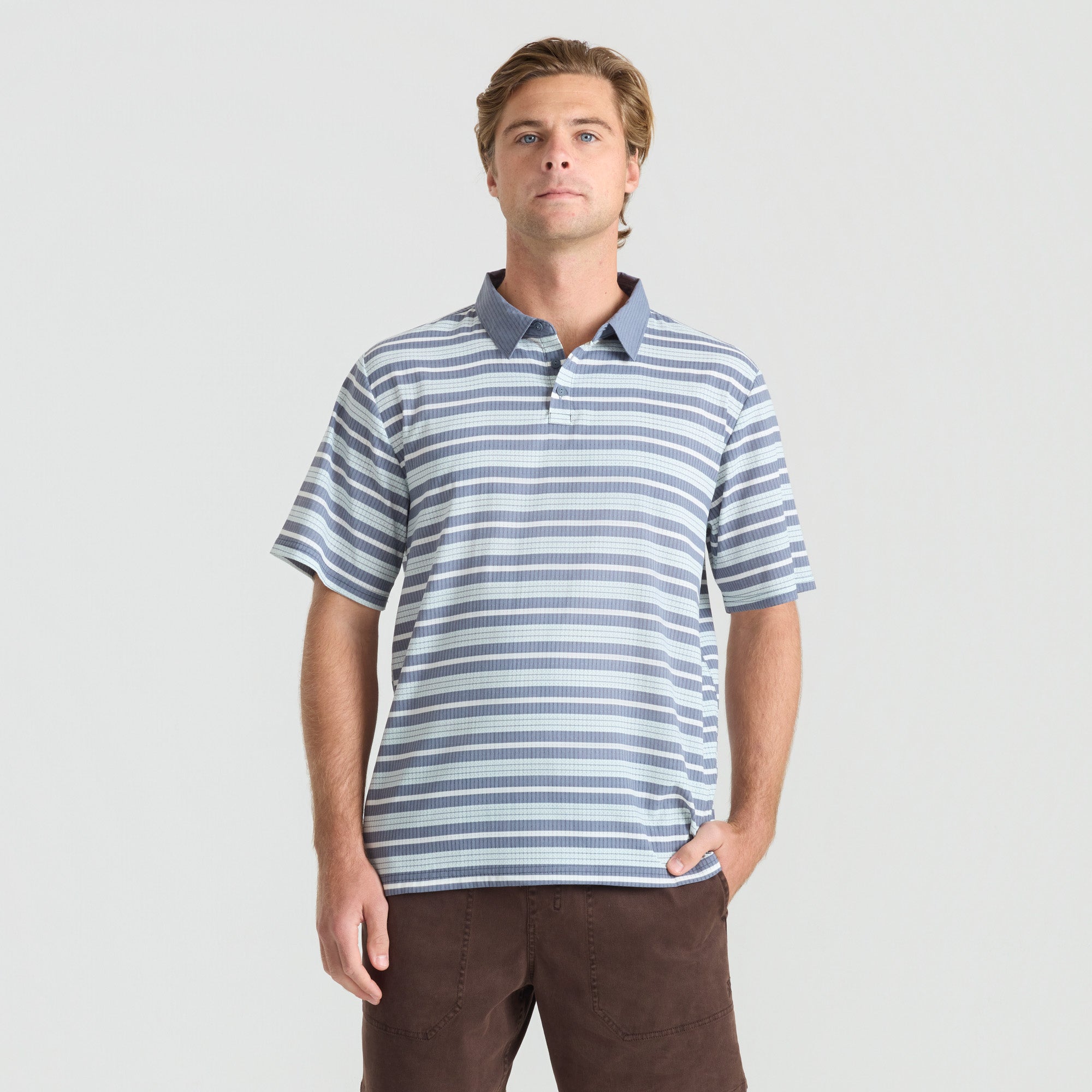 ROARK BLESS UP POLO NEP- NEPTUNE S